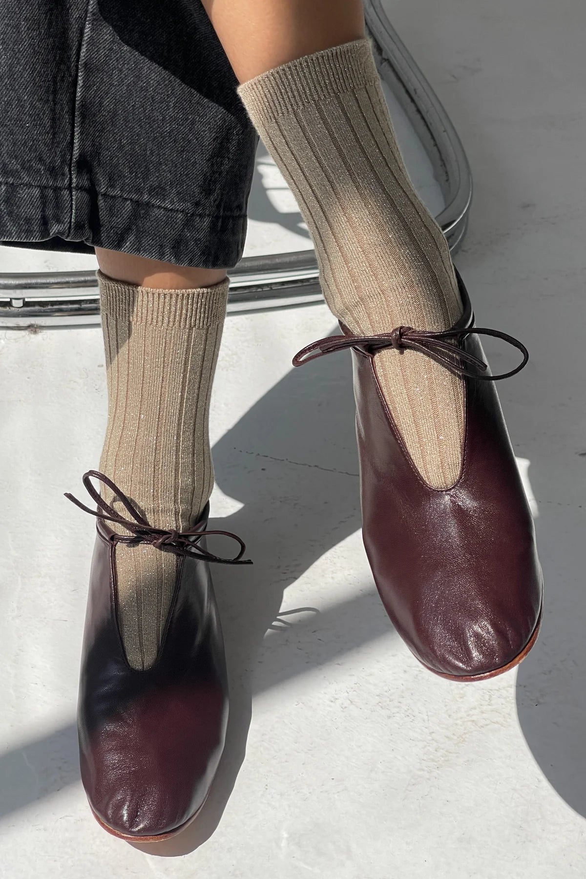 Her Socks Glitter
