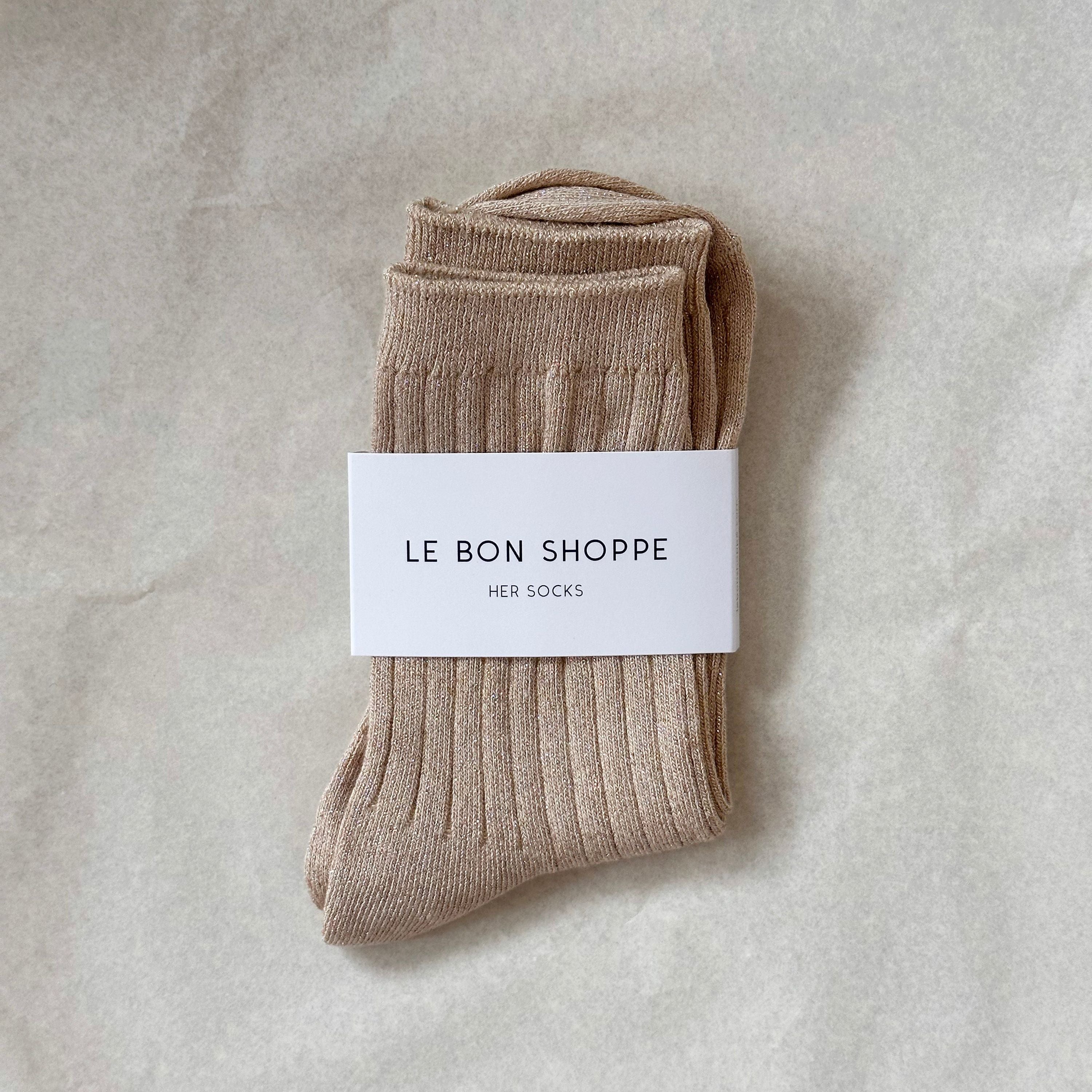 Le Bon Shoppe Her Socks Glitter