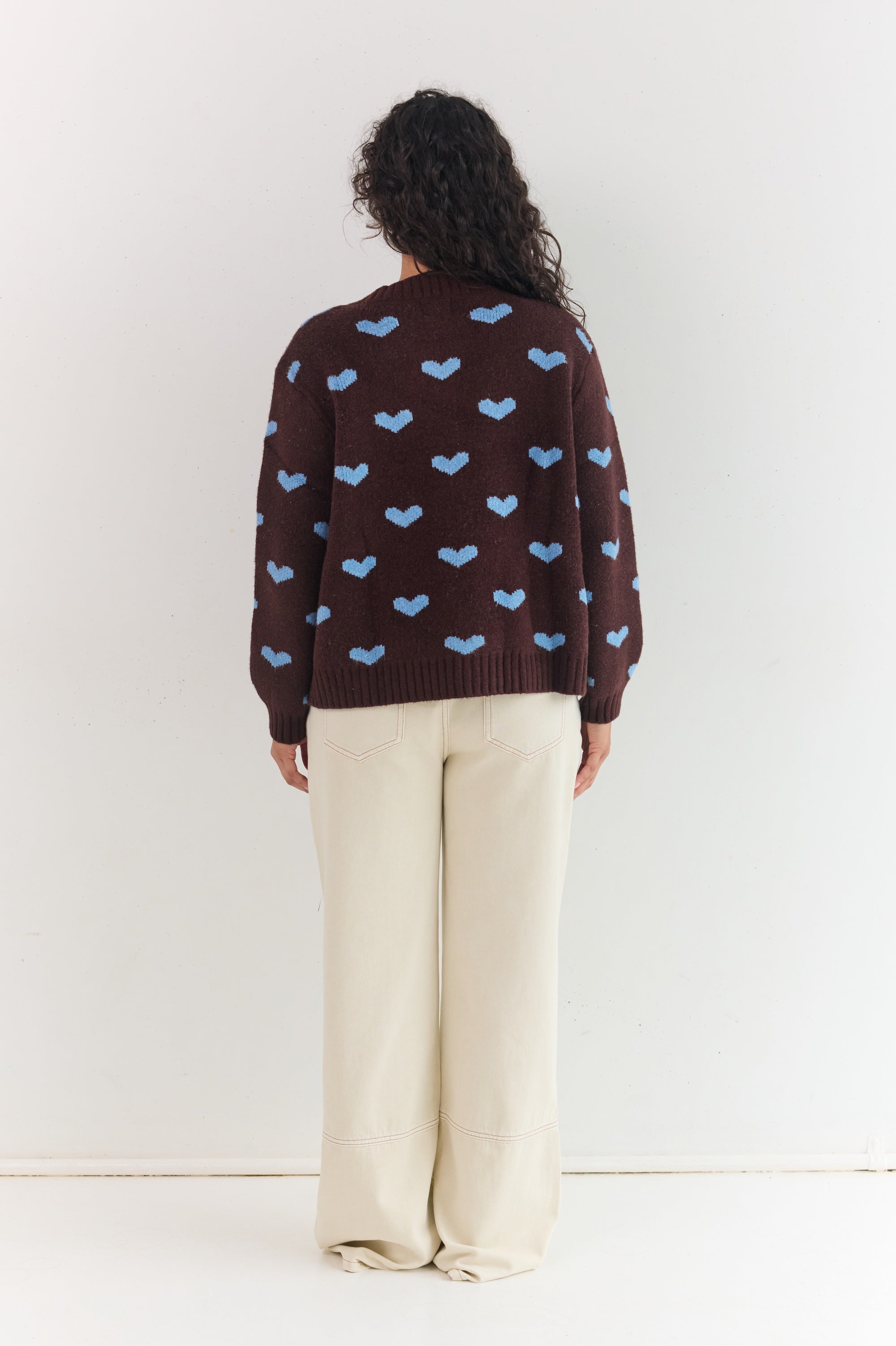 Sweetheart Cardigan - Hearts
