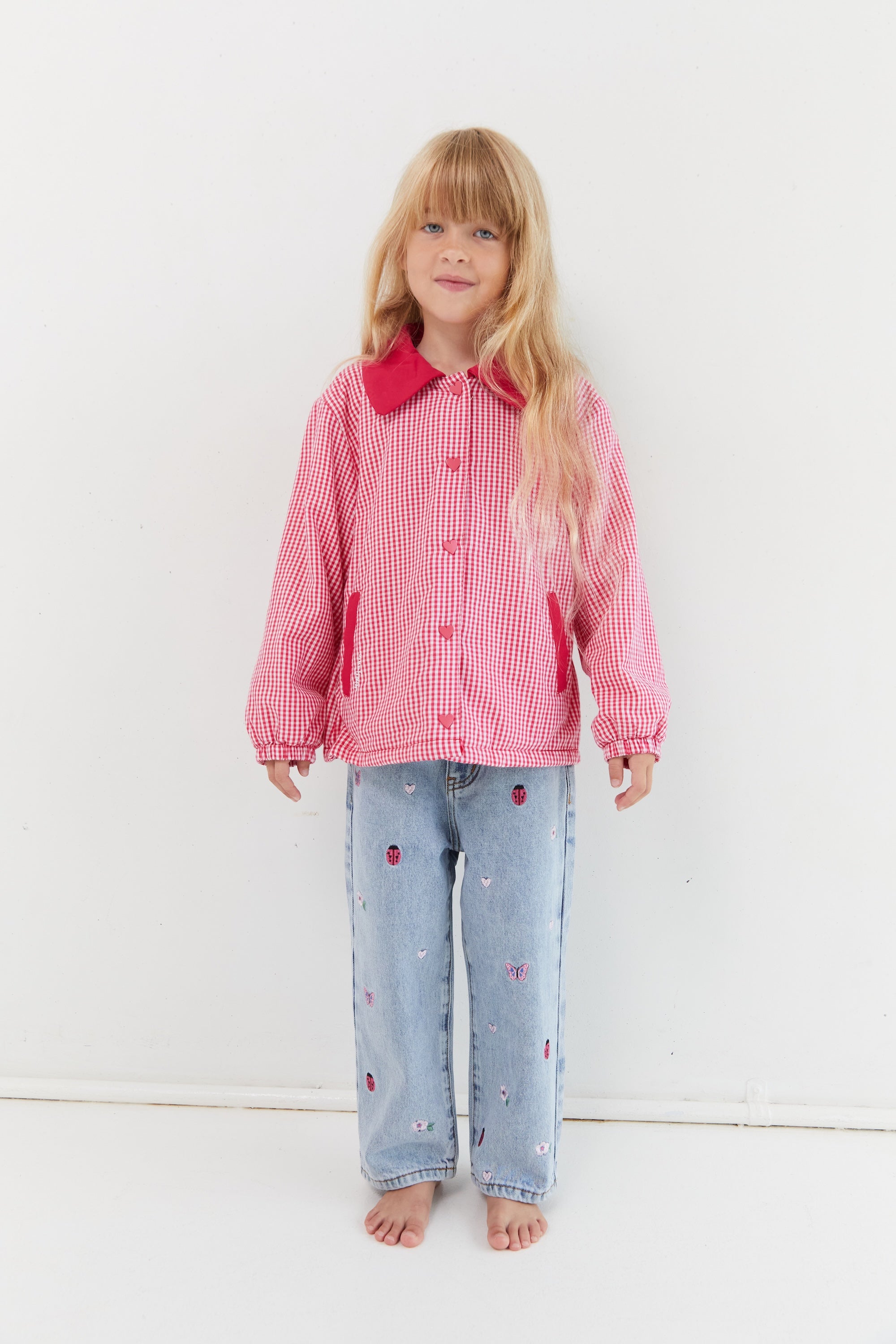 Blair Jean - Garden Embroidery