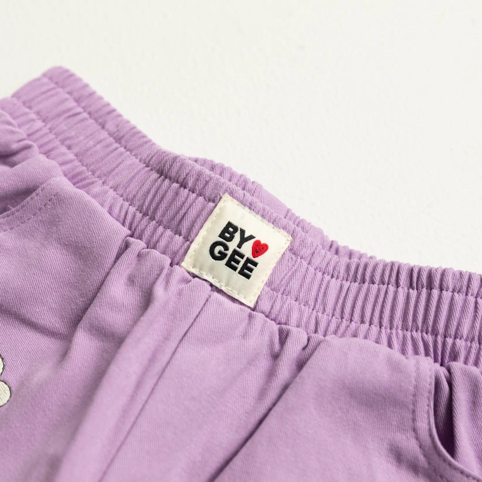Cropped Wide Leg Cargo Pant - Lavender