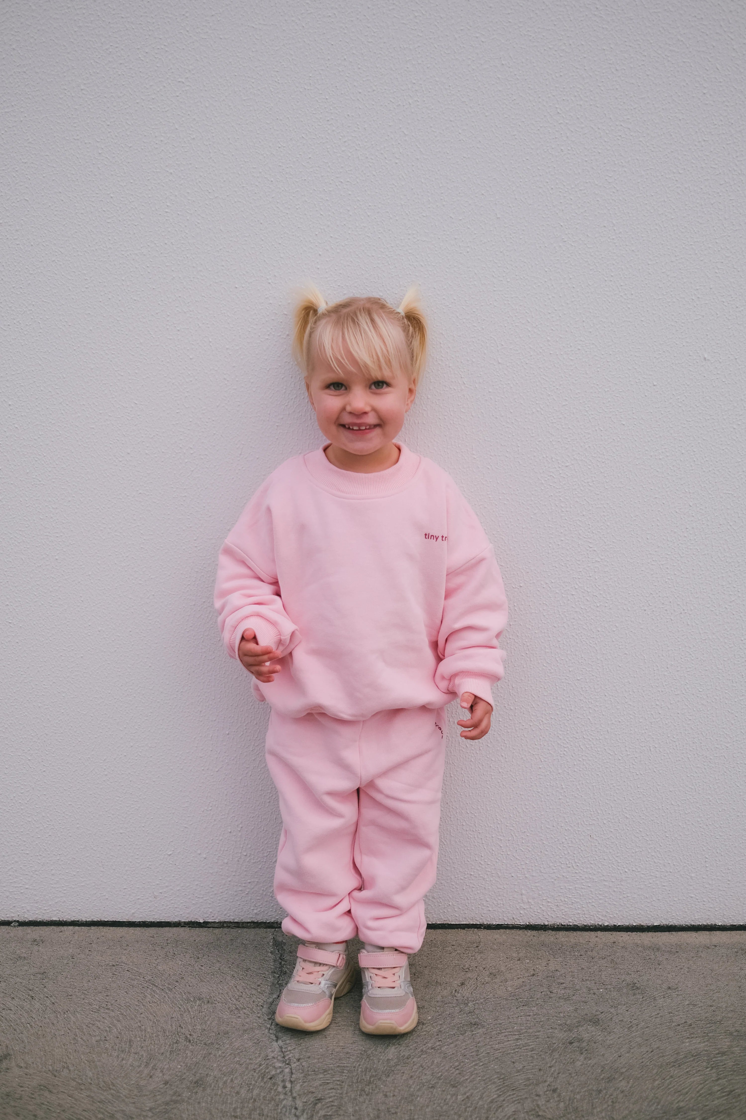 Woodie 3D Logo Tracksuit - Pink