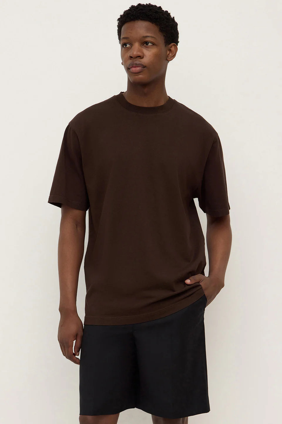 Knox Oversized Tee - Ganache