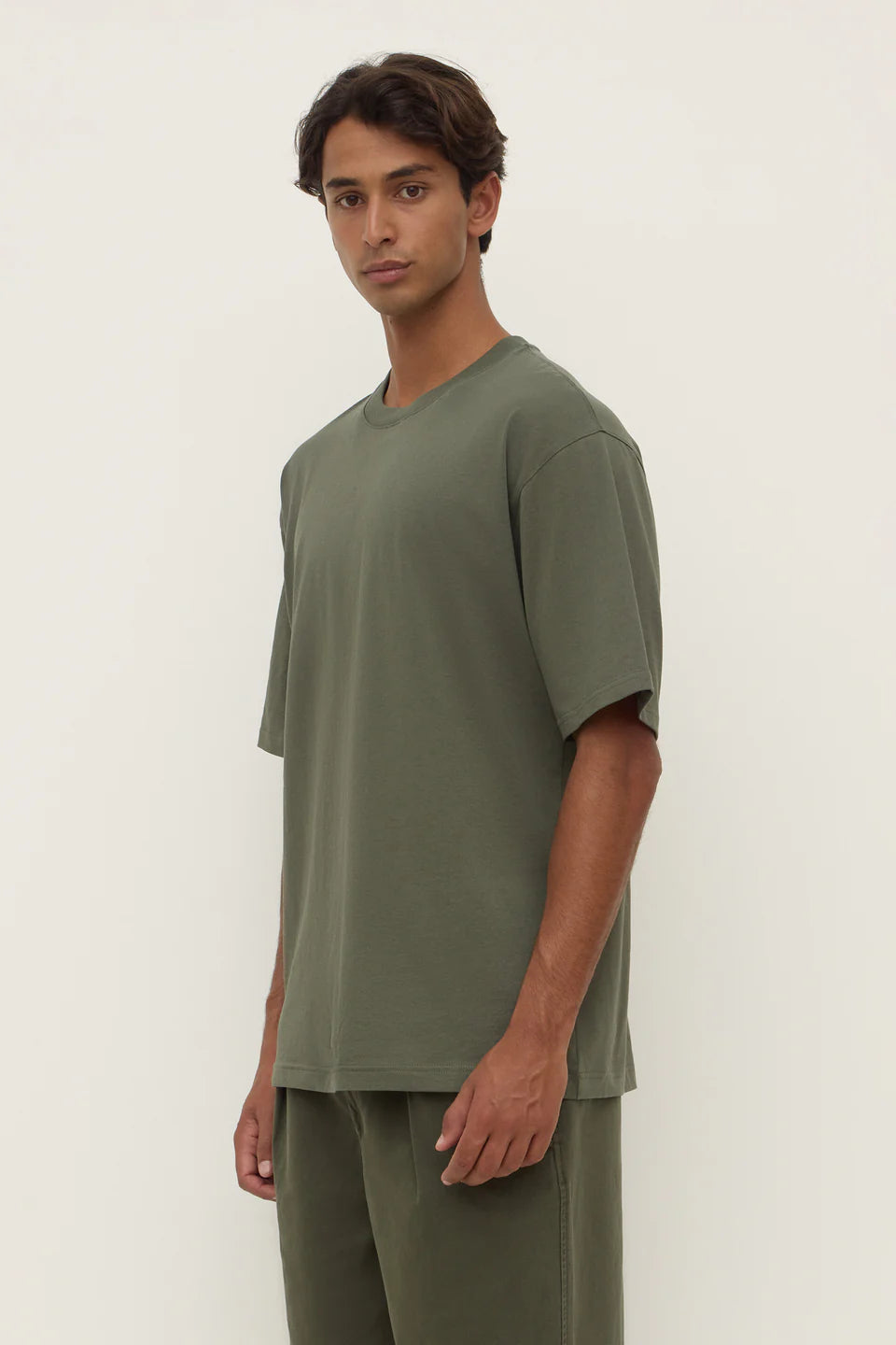 Knox Oversized Tee - Moss
