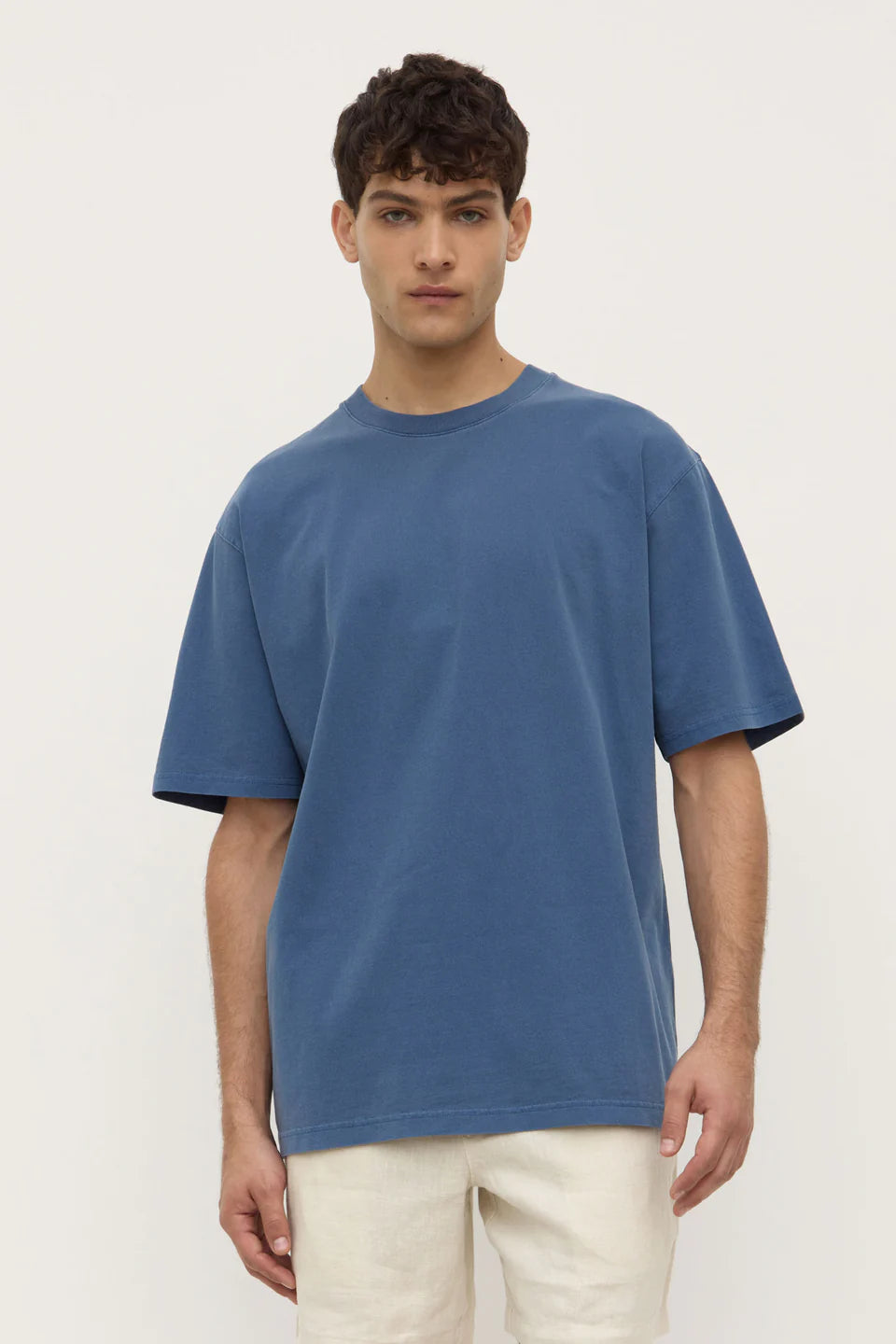 Knox Oversized Tee - Ocean