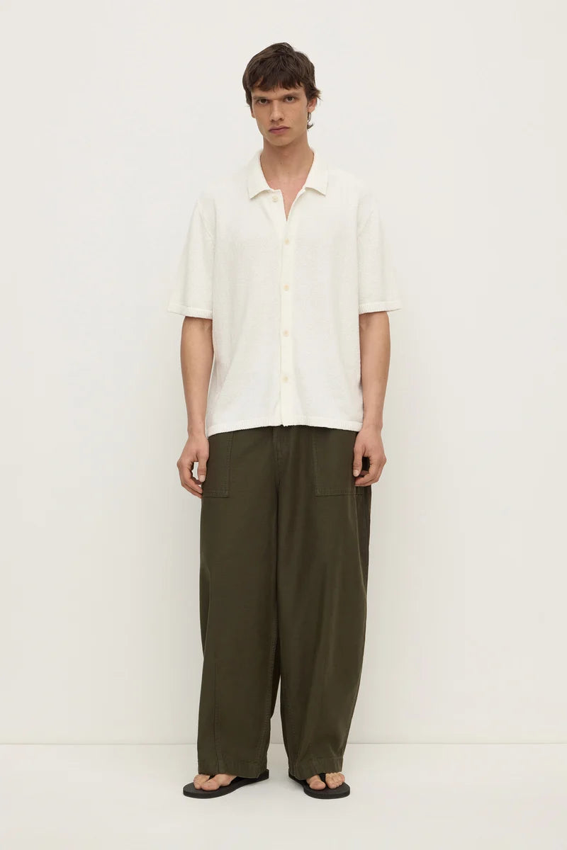 Lance Boucle Knit Short Sleeve Shirt