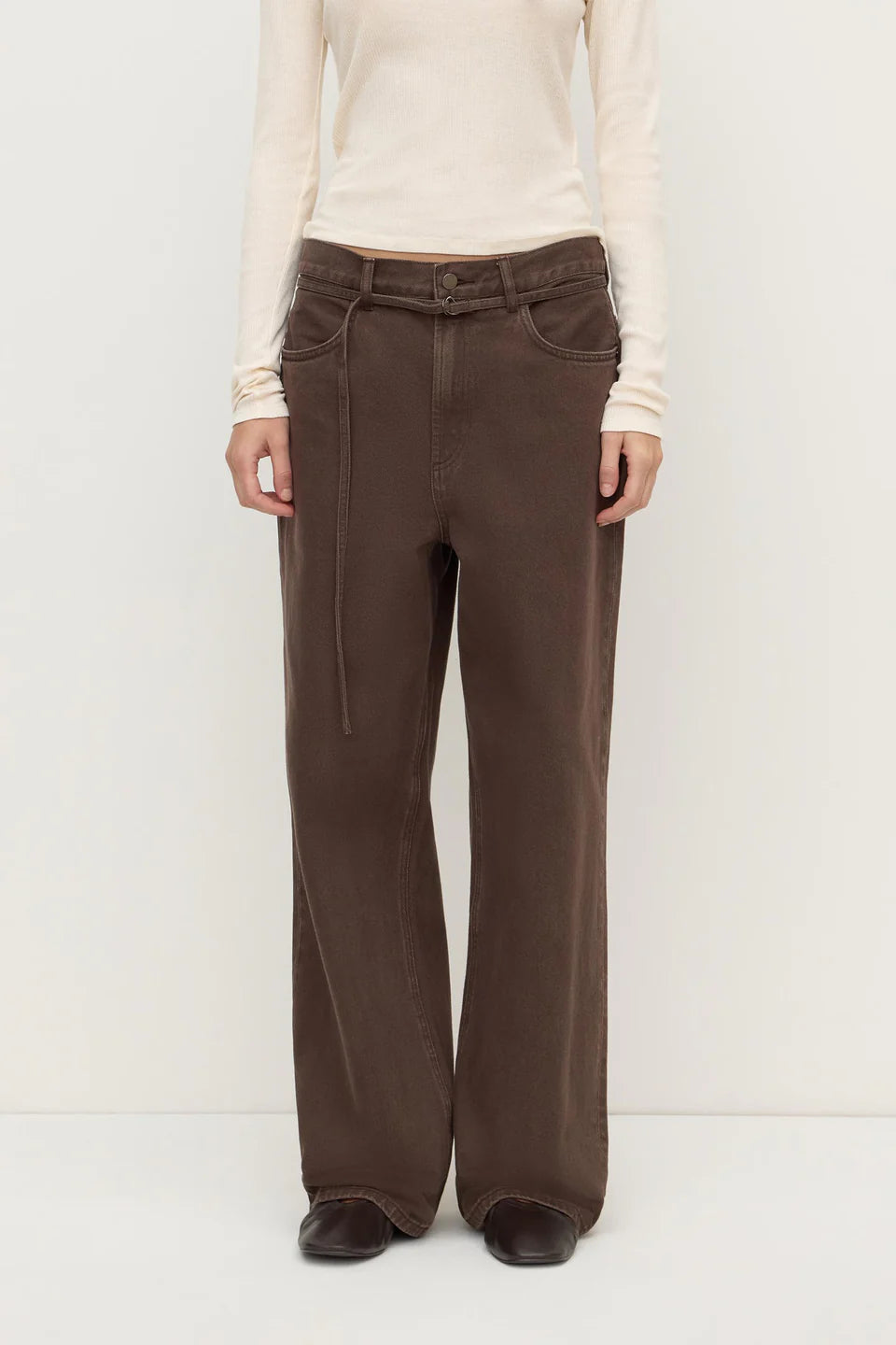 Loose Fit Jean - Dark Ganache