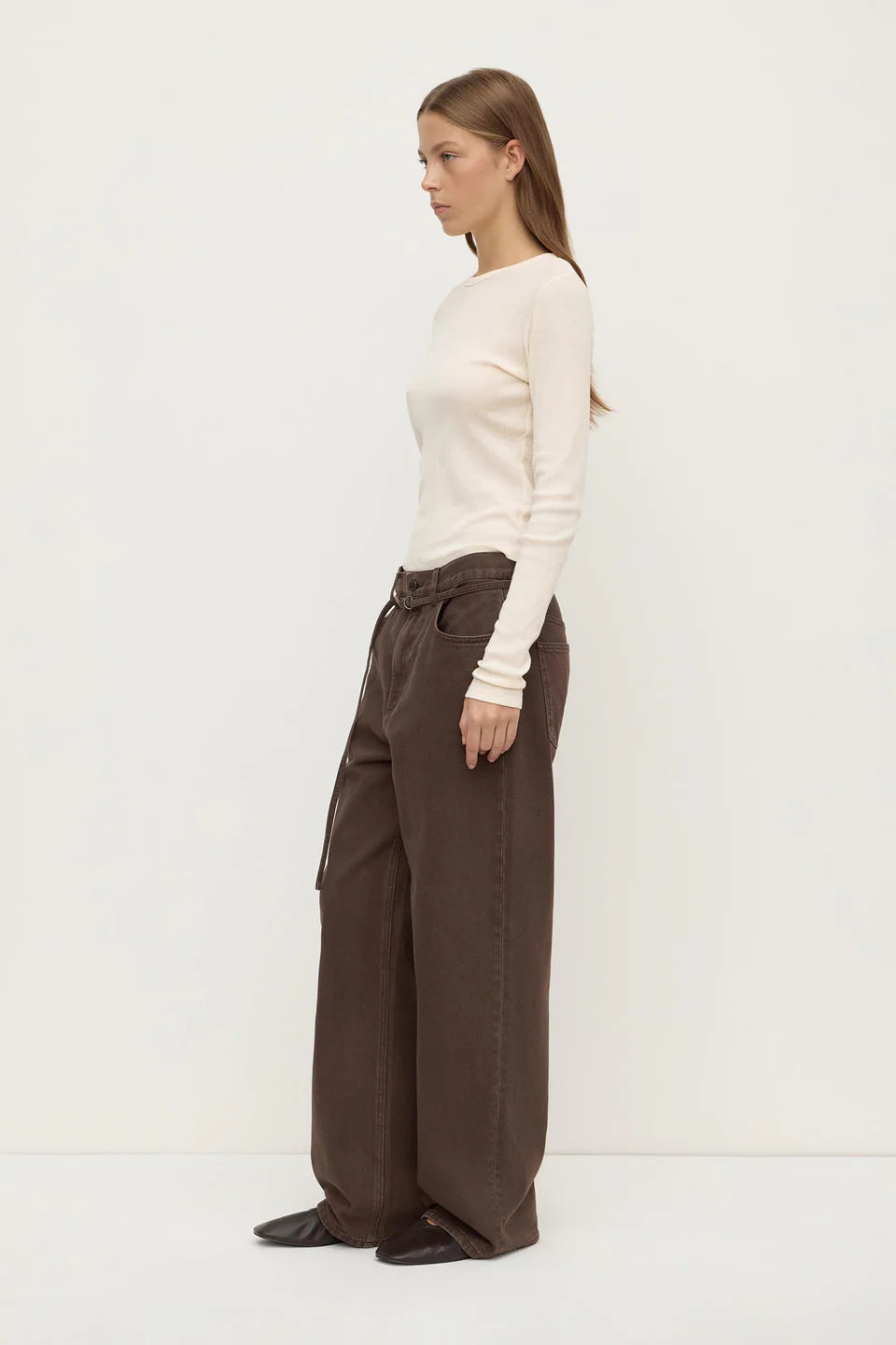 Loose Fit Jean - Dark Ganache