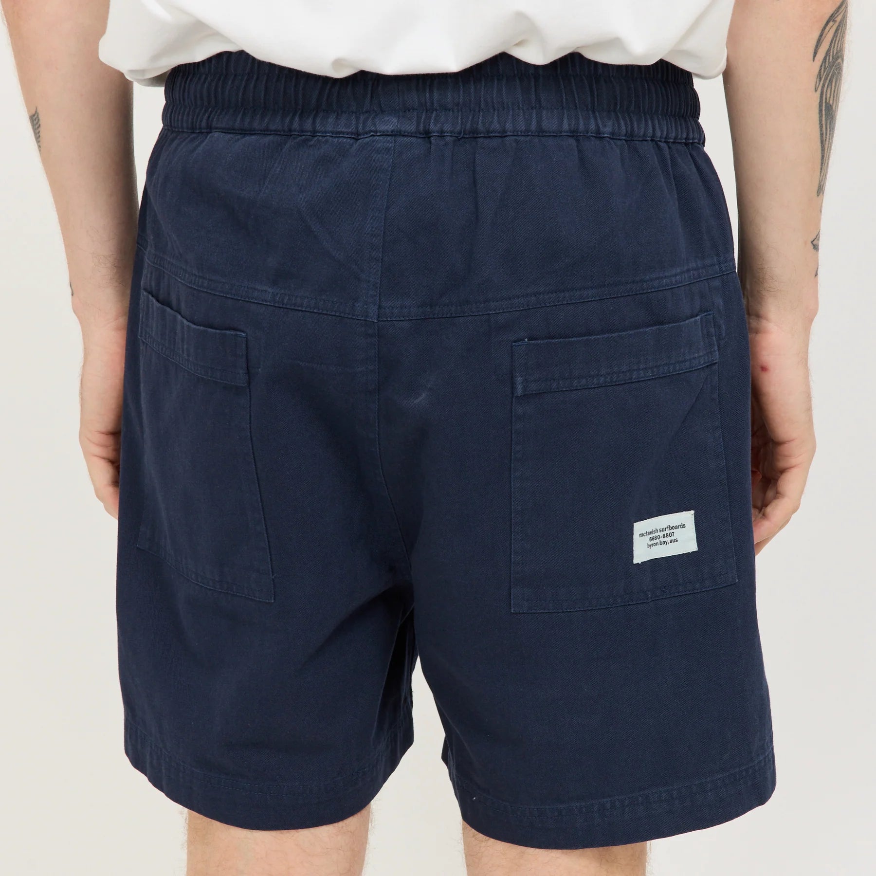 Twill Shorts - Navy