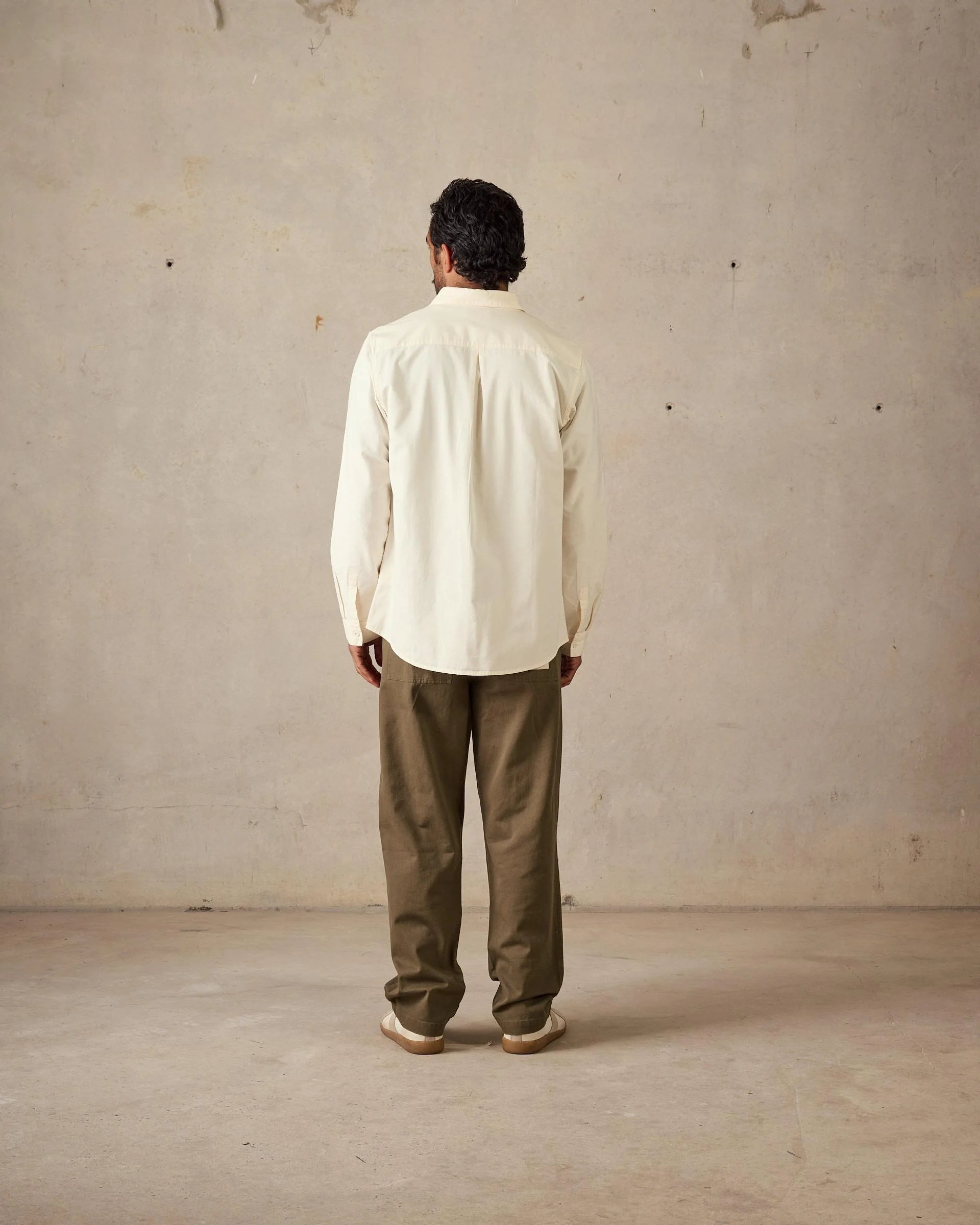 Original Long Sleeve Shirt- Chalk