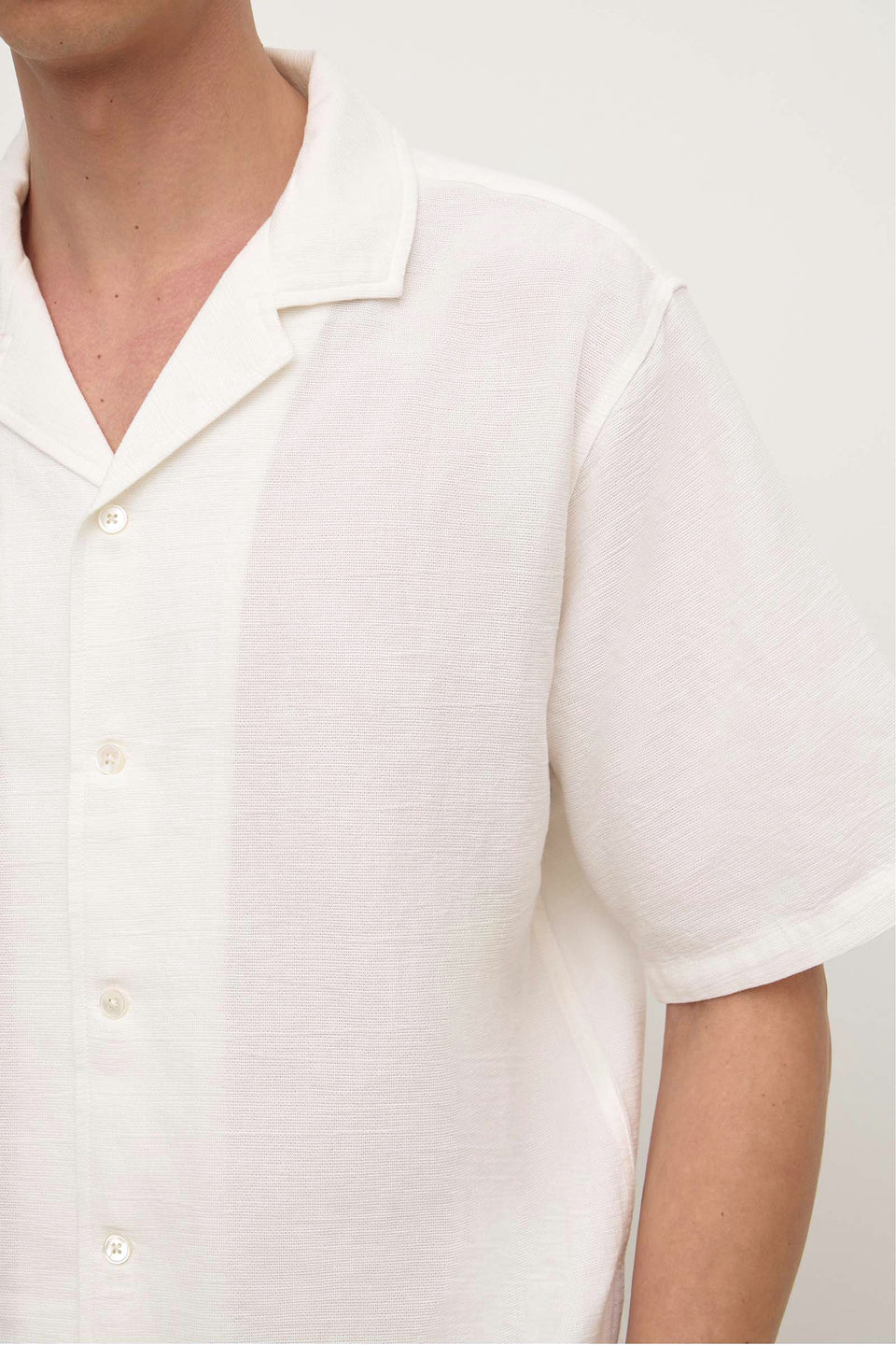 Mack Short Sleeve Shirt – White