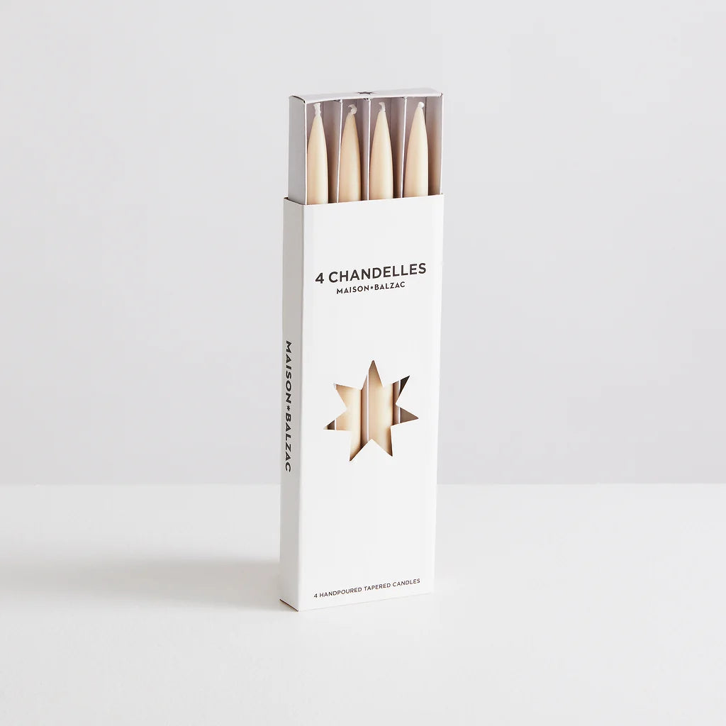 4 Chandelles - Raffia