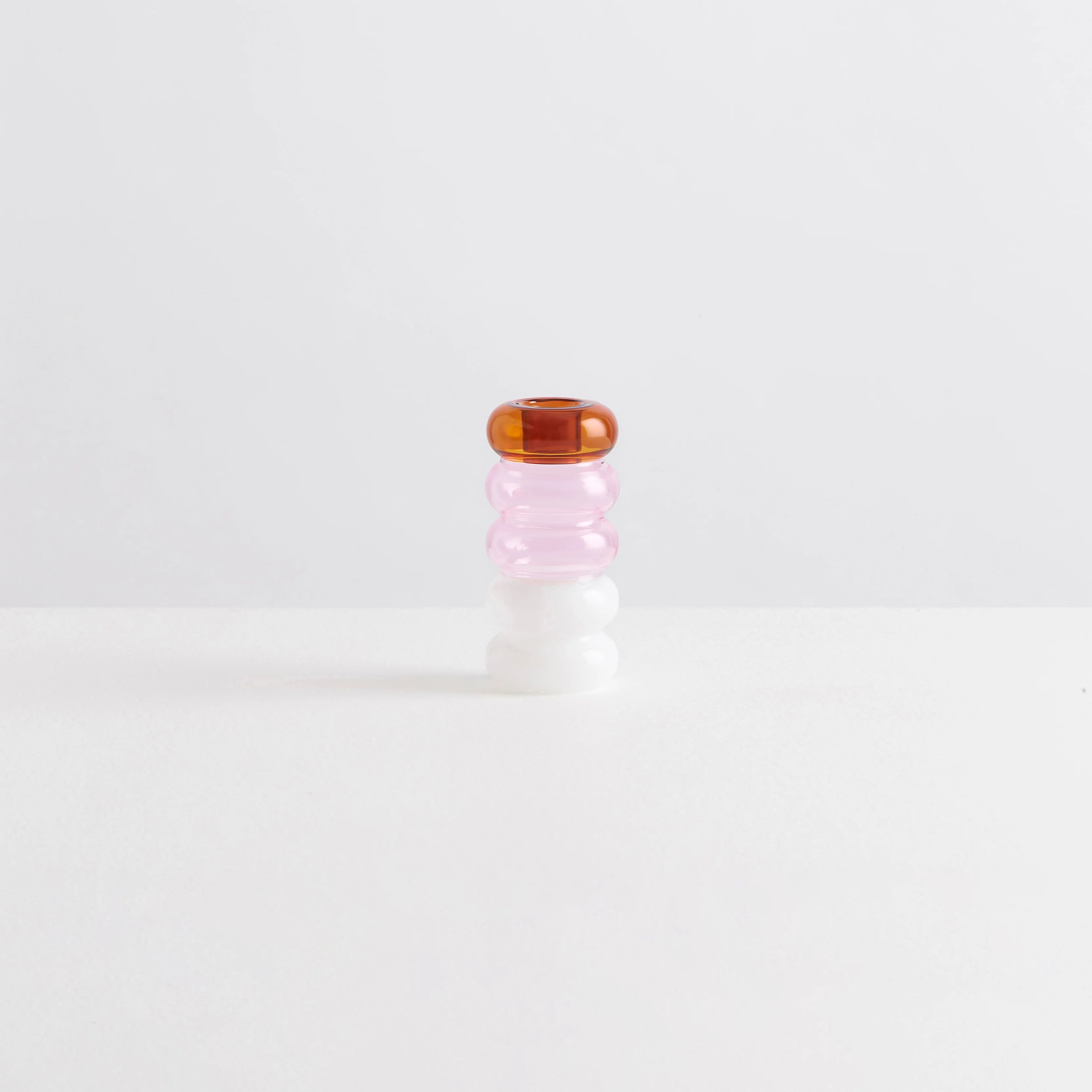 Grande Pauline - Amber/Pink/White