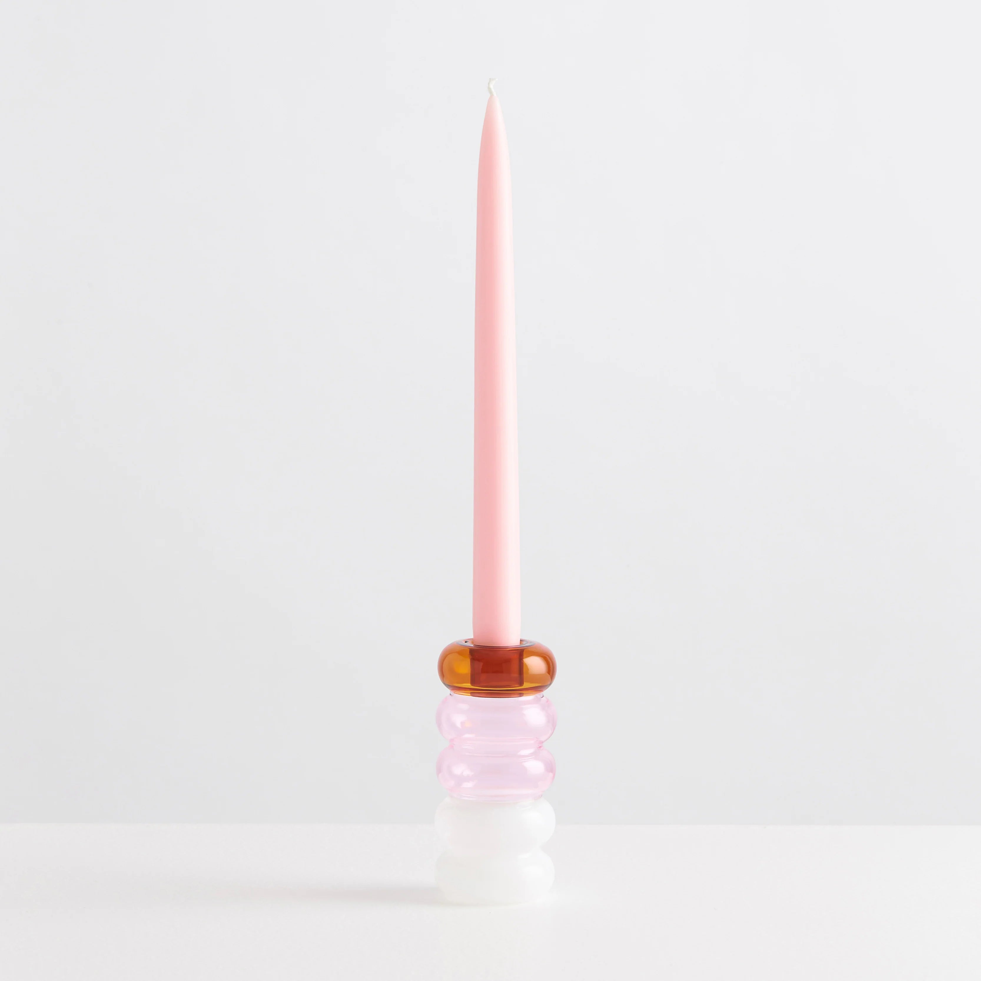 Grande Pauline - Amber/Pink/White