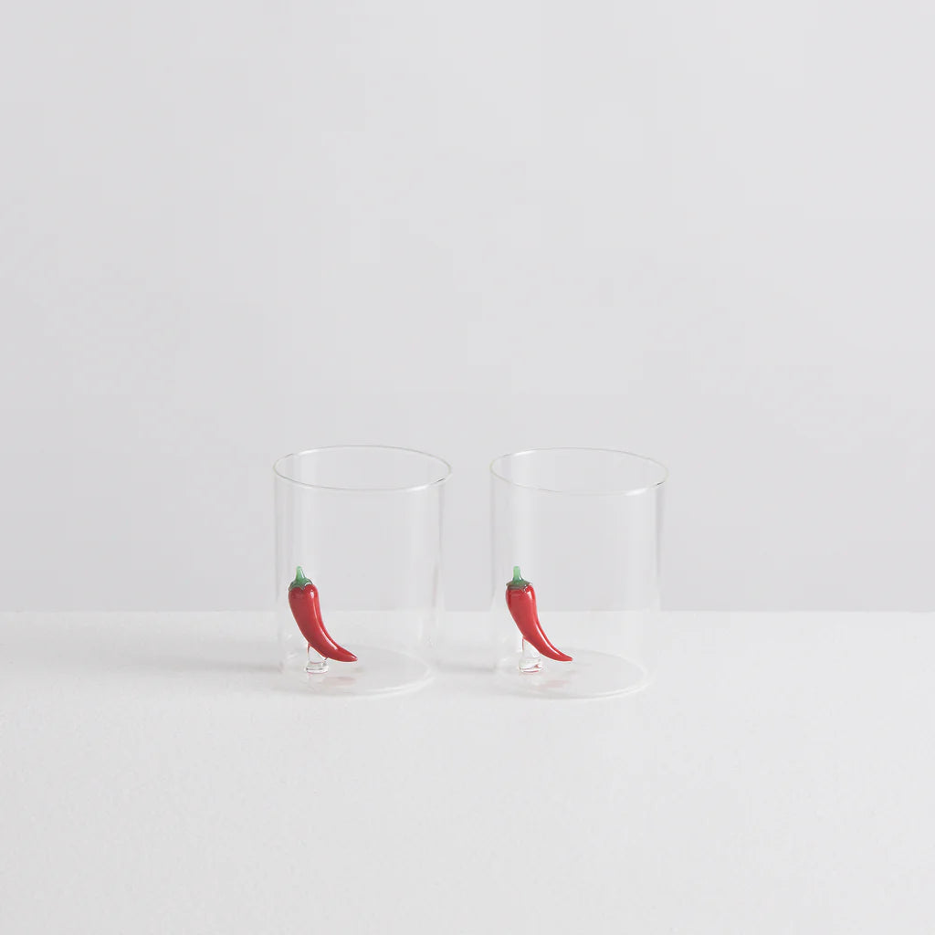 Set of 2 Chilli Goblets