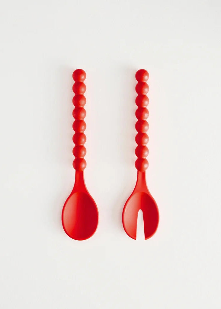Cloud Serving Spoons - Coral