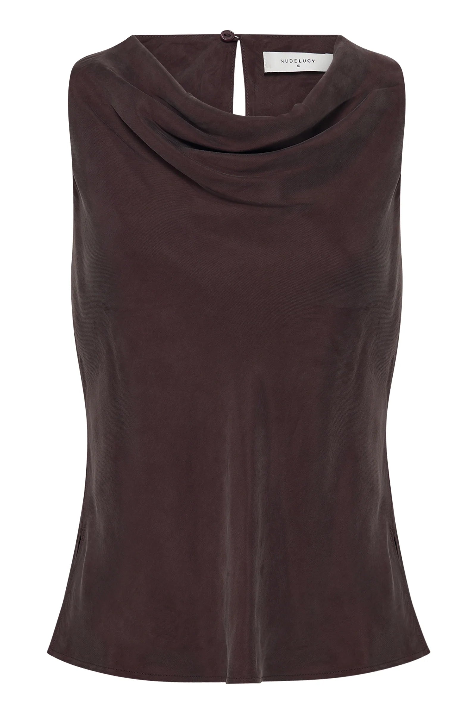 Raven Cupro Top - Raisin