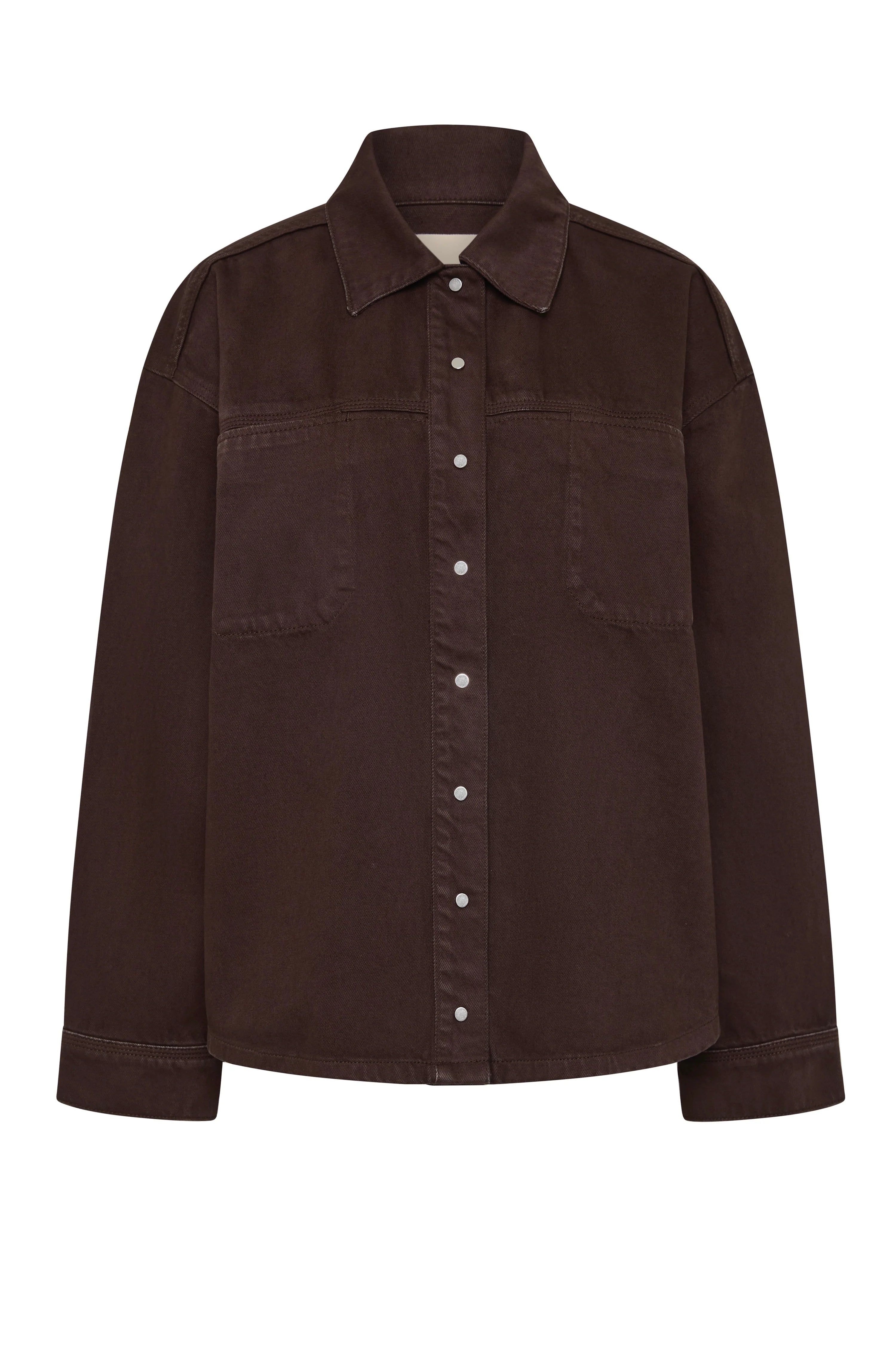 Braz Denim Jacket - Espresso
