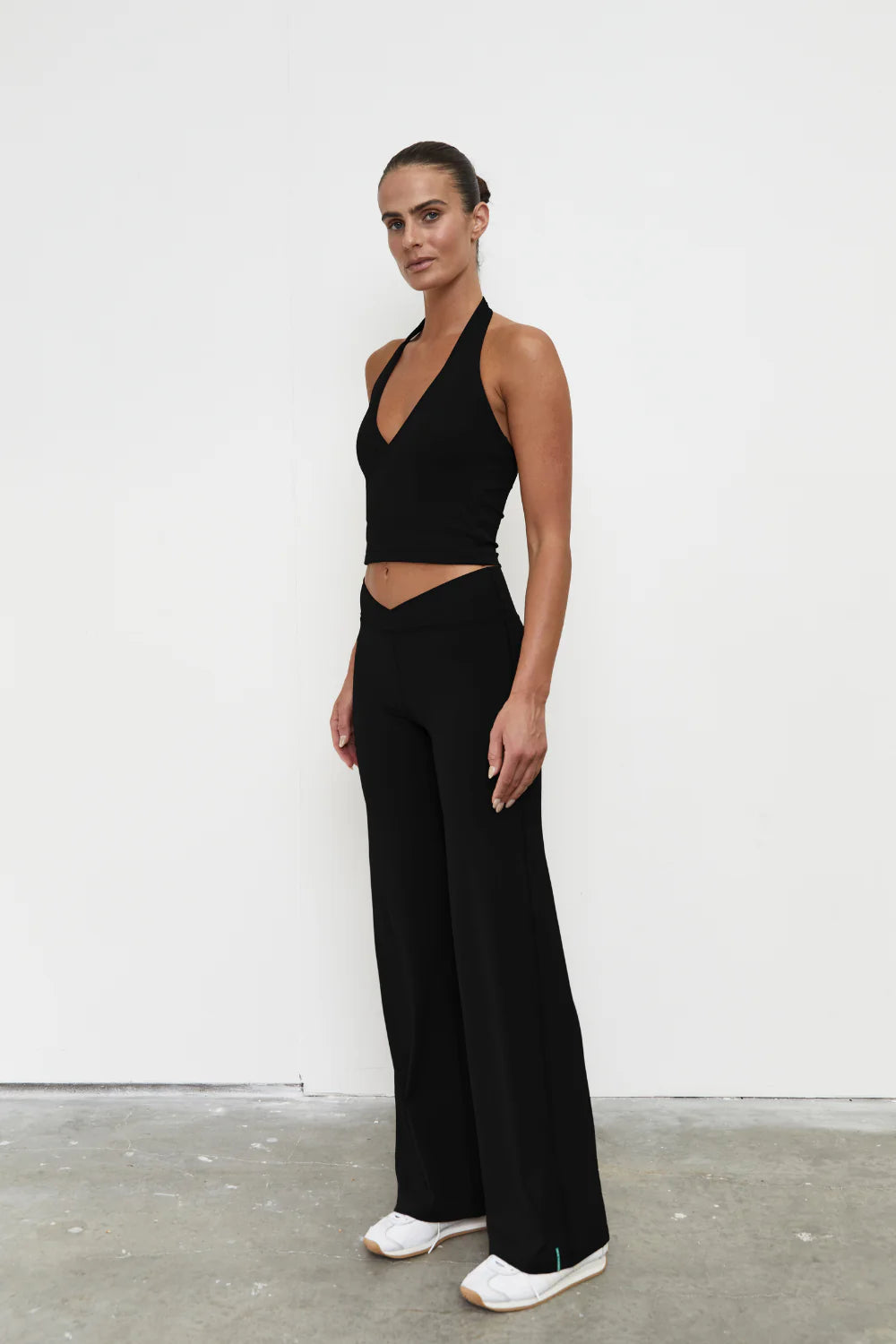 Wrap Halter - Black