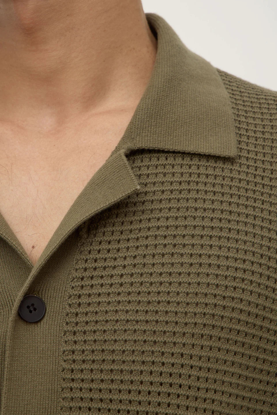 Peyton Knit Shirt - Hollow