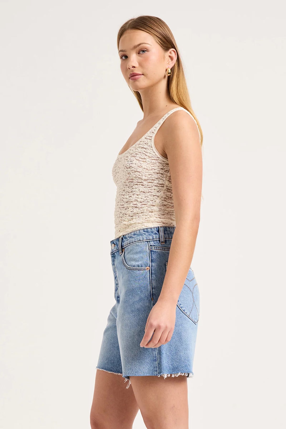 90's Relaxed Denim Shorts - Surrender