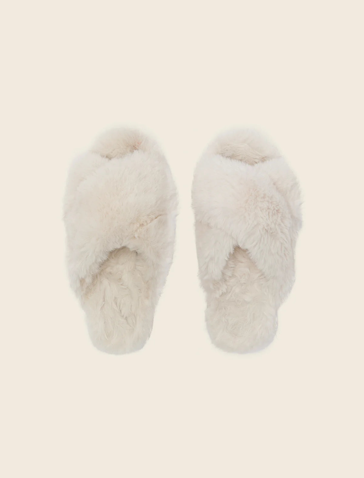 Sheepy Crossover Slides - Natural