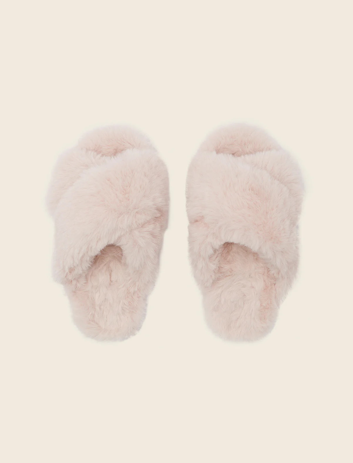 Sheepy Crossover Slides - Pink