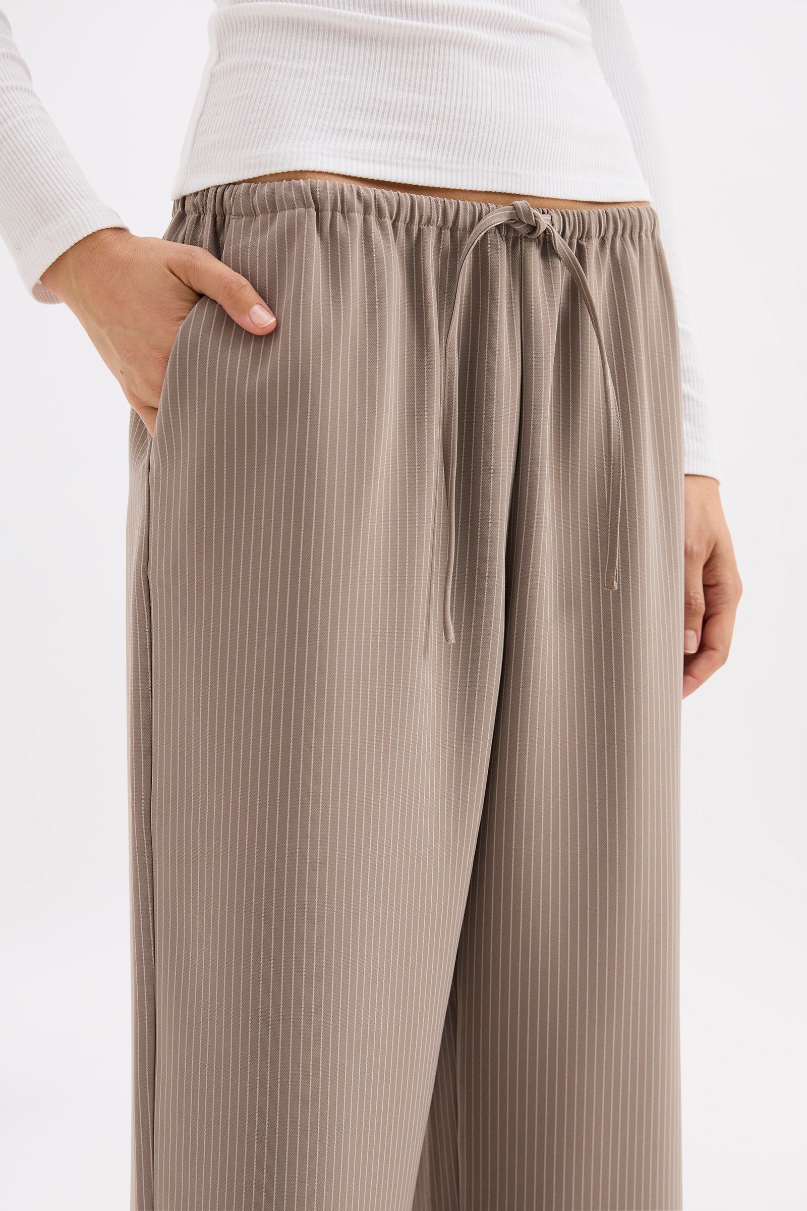 Lester Pant - Cinder Sripe