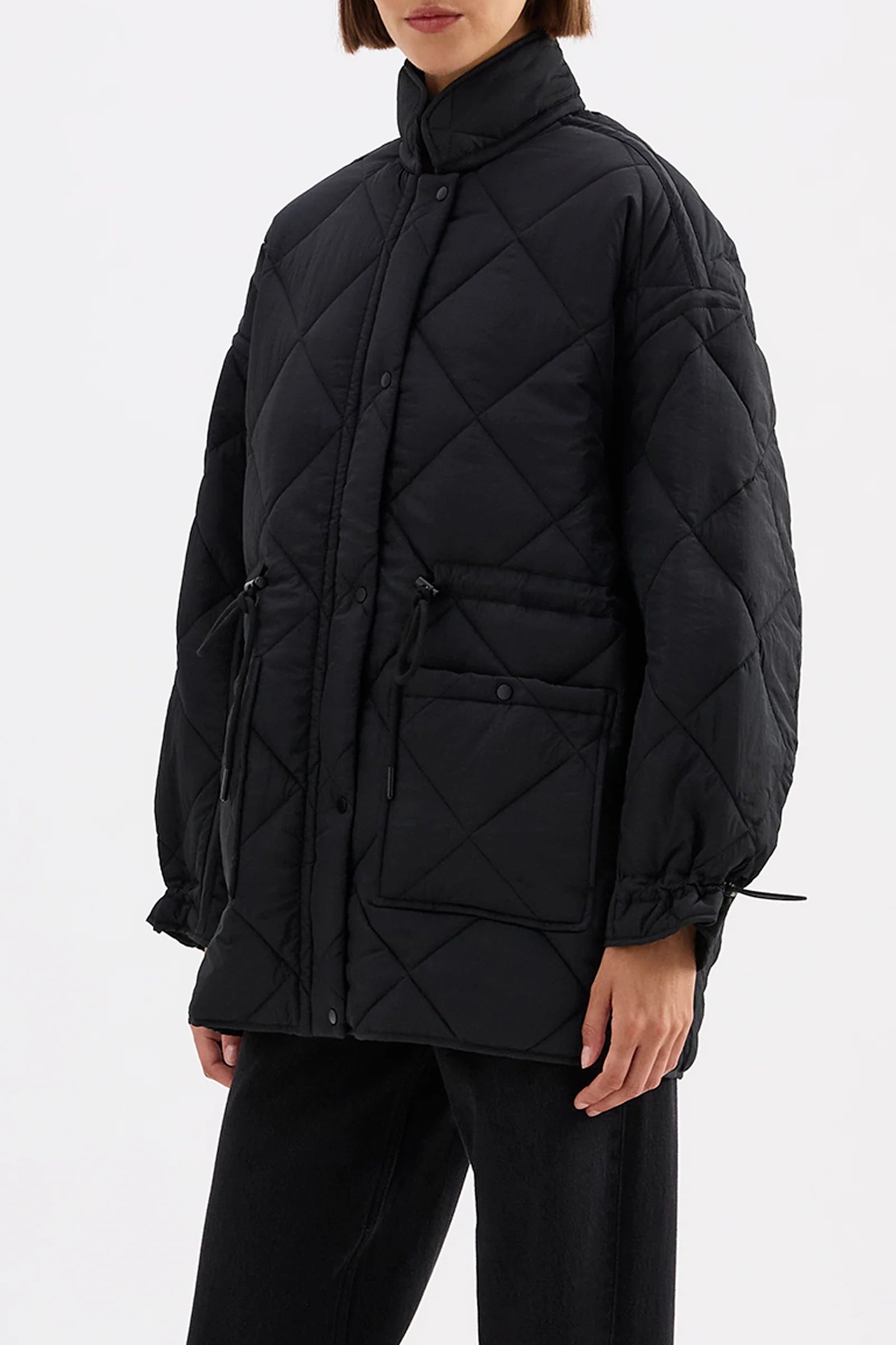 Atlas Puffer Jacket - Black