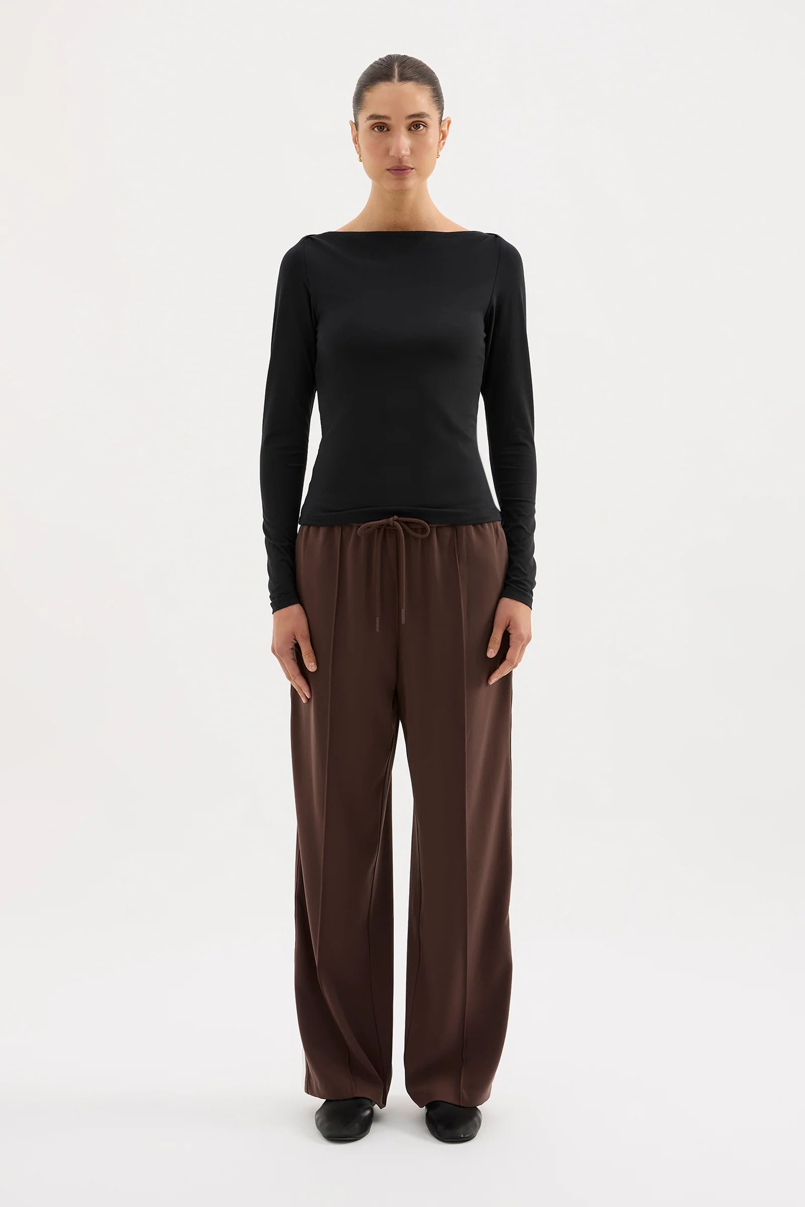 Lilah Ls Top - Black