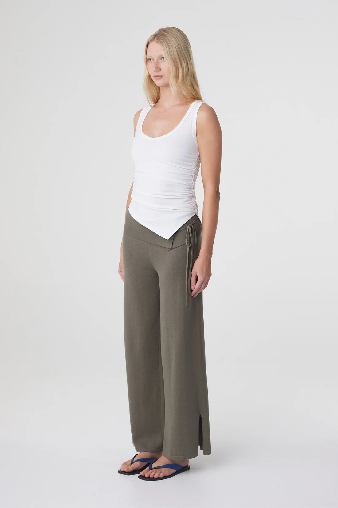 Nora Pant - Smokey Olive