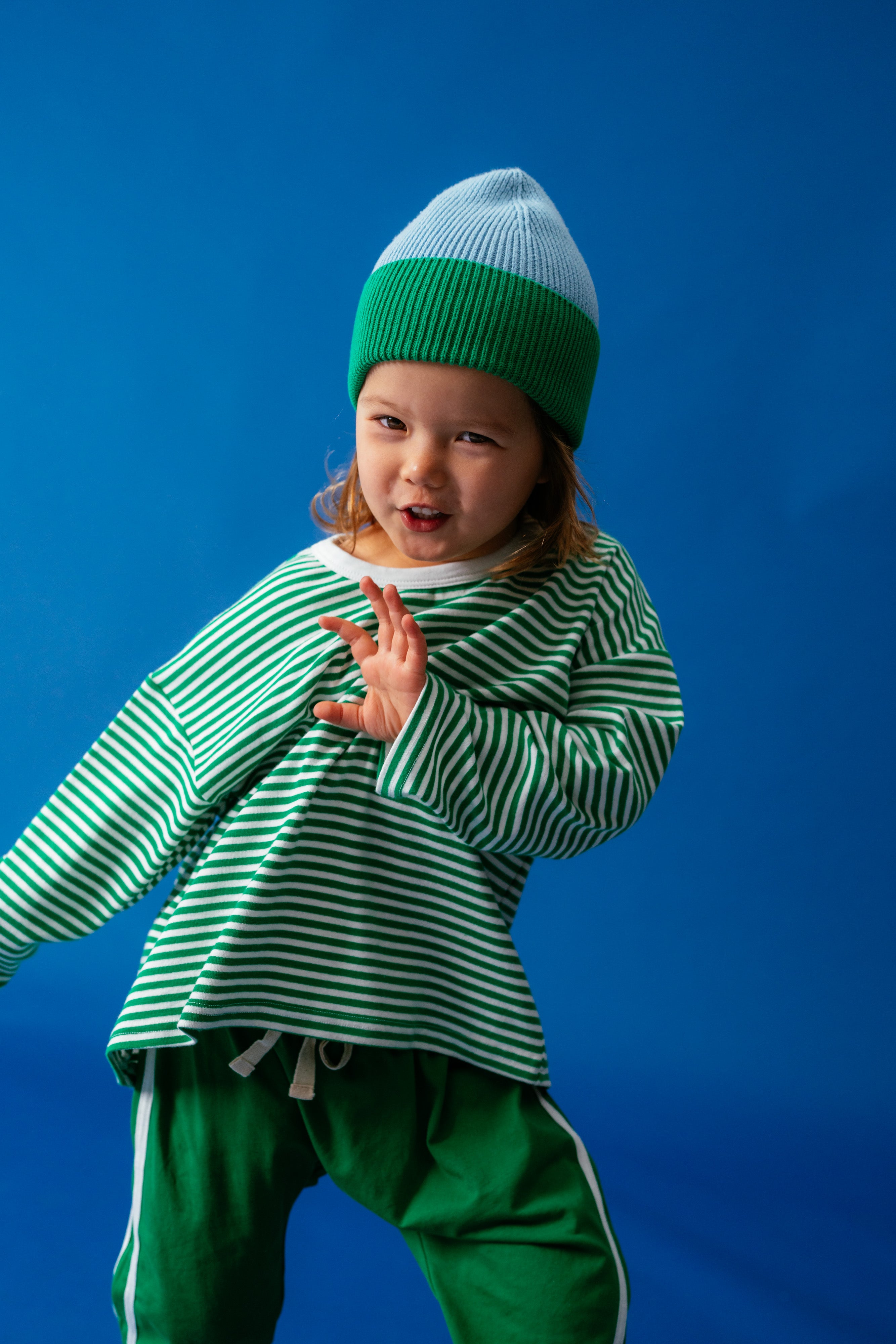 Stripe Long Sleeve - Forest