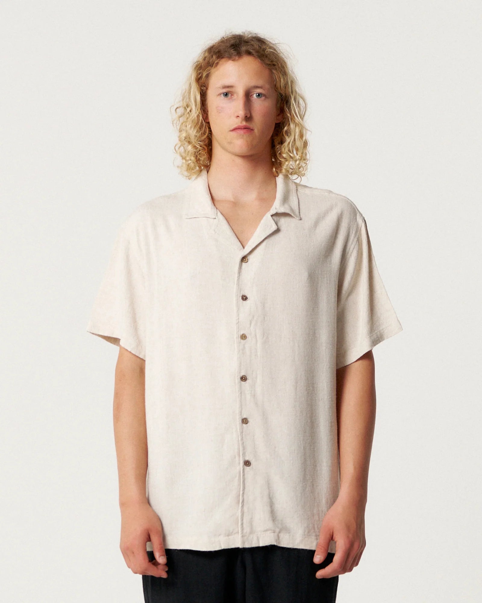 Ernie Resort Shirt - Oatmeal