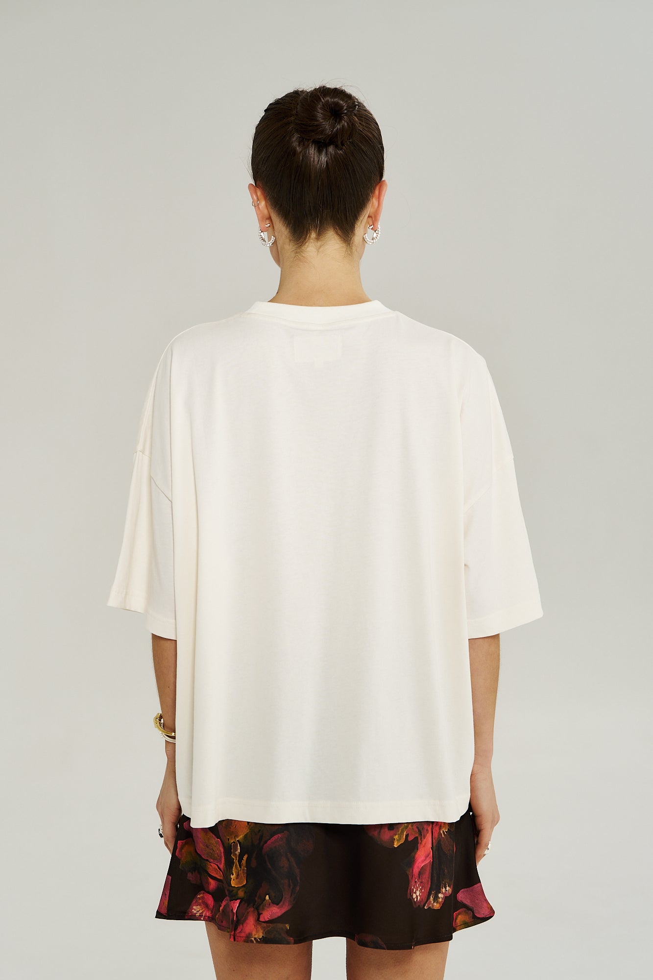 Oui Oui Tee – Vintage White