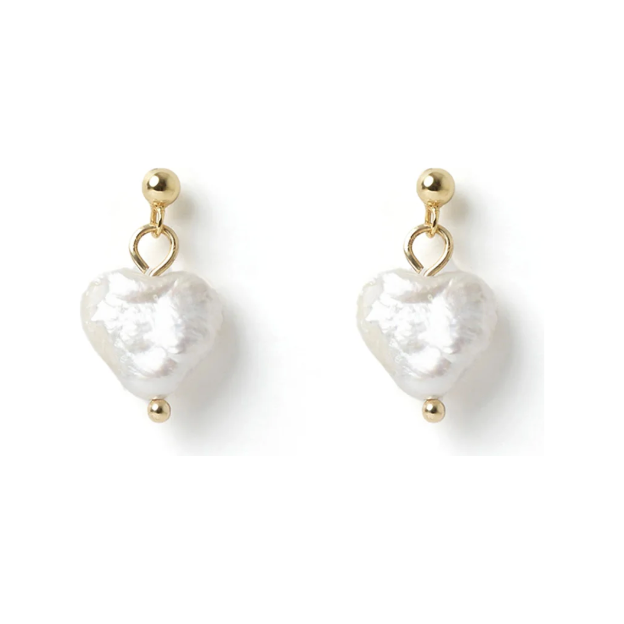 Arms of Eve Lover Gold & Pearl Earrings