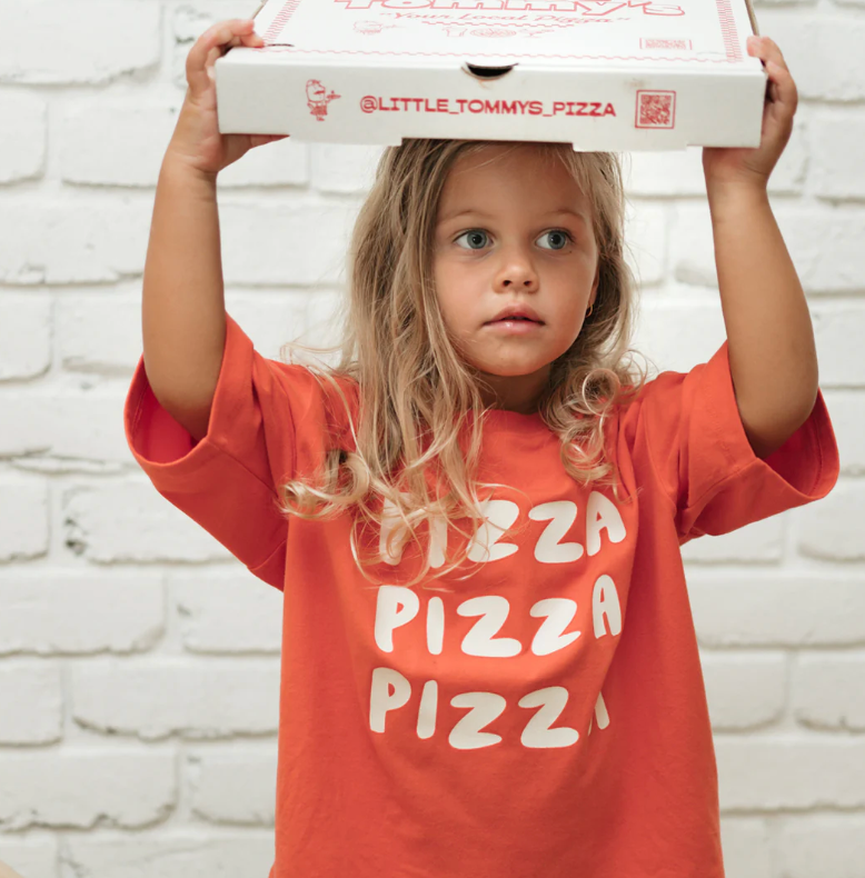 Pizza Mid Sleeve Tee - Napoli