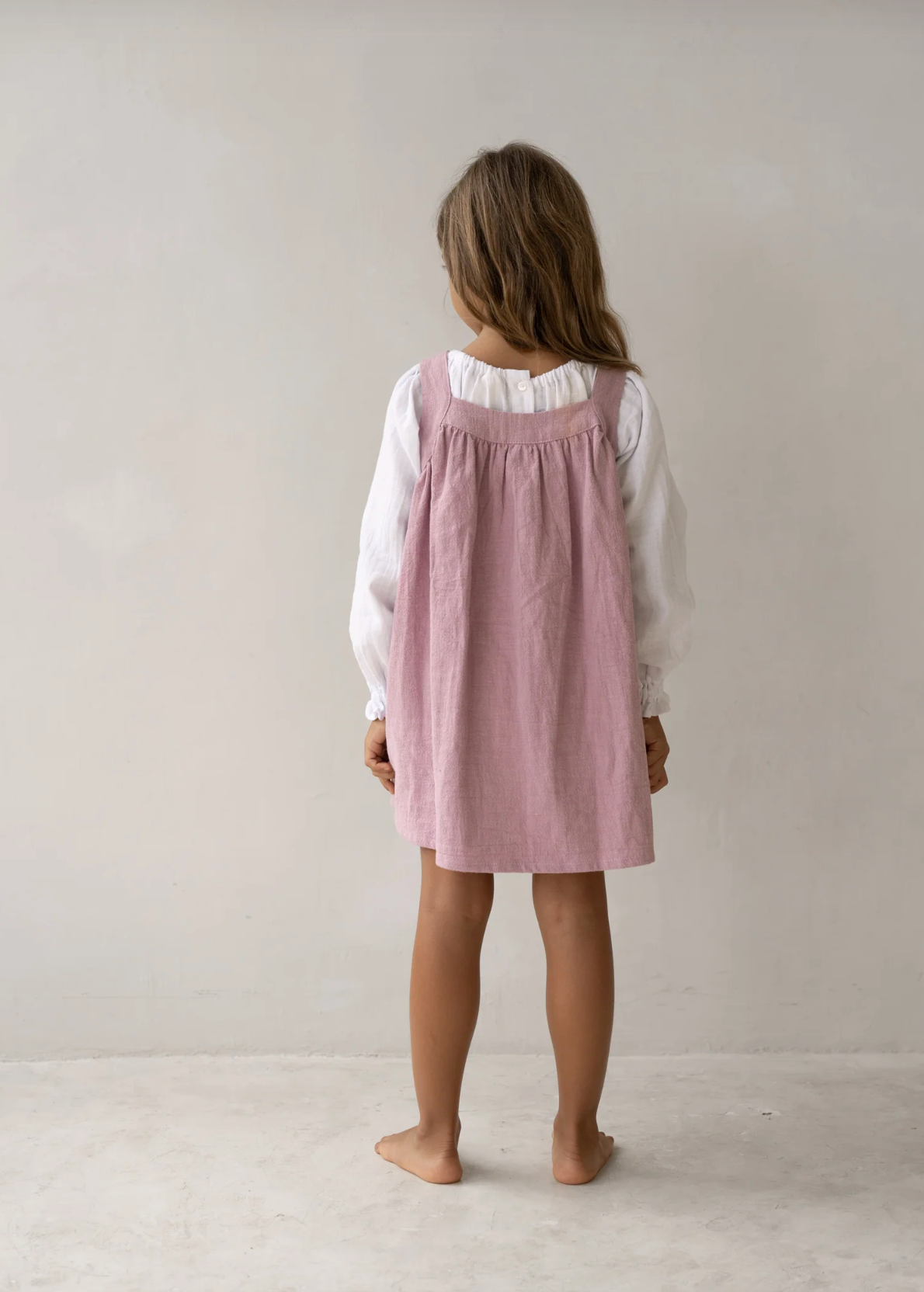 Iluka Pinafore - Mauve