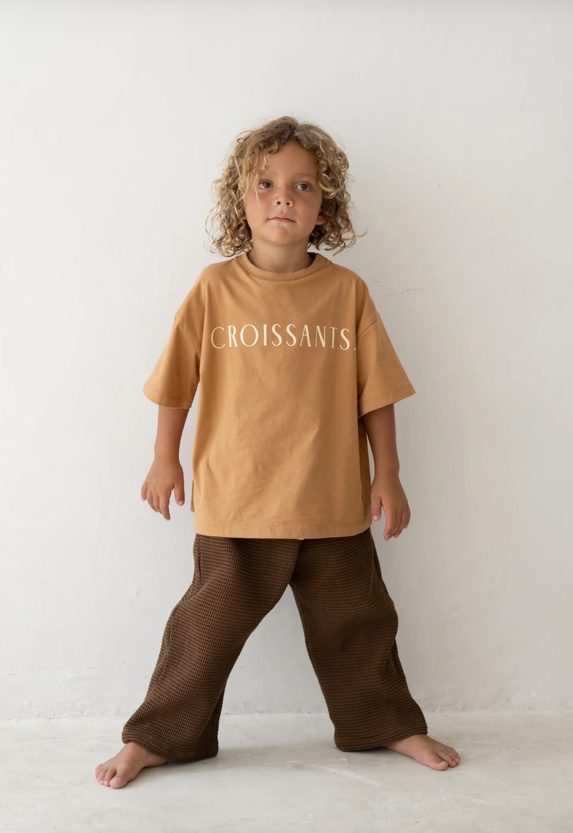 Croissants Tee - Ginger