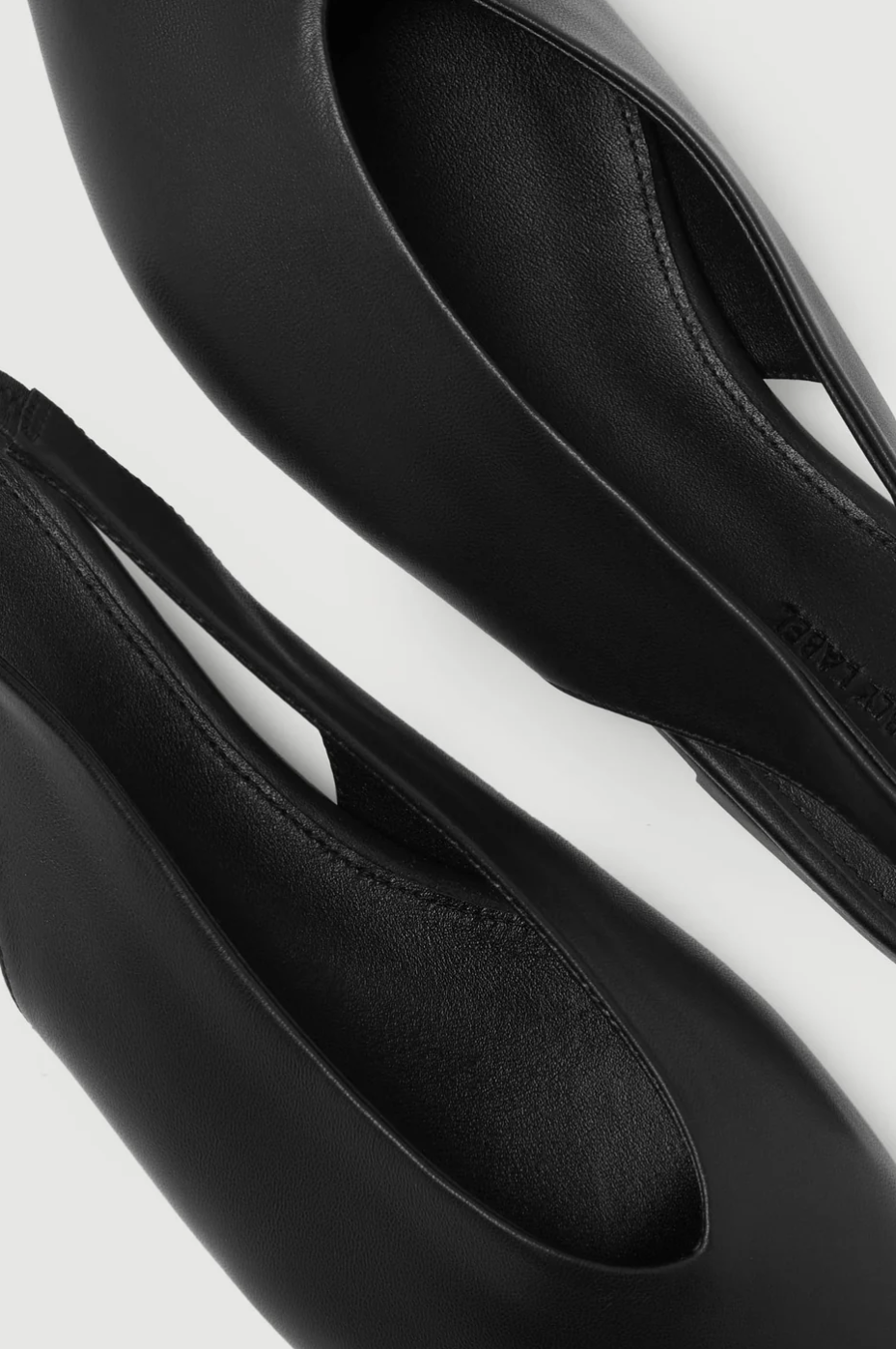 Lila Leather Sling Back