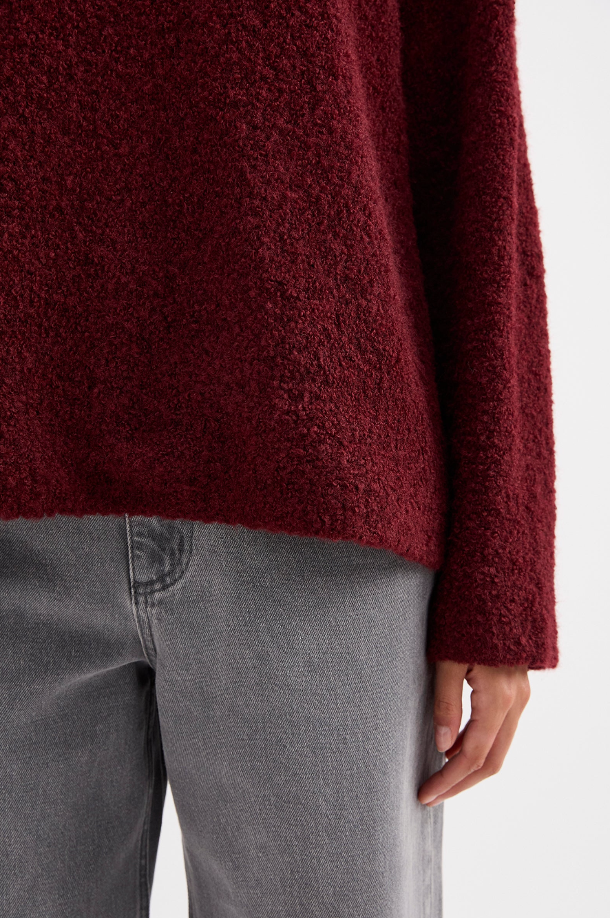 Elias Knit - Oxblood