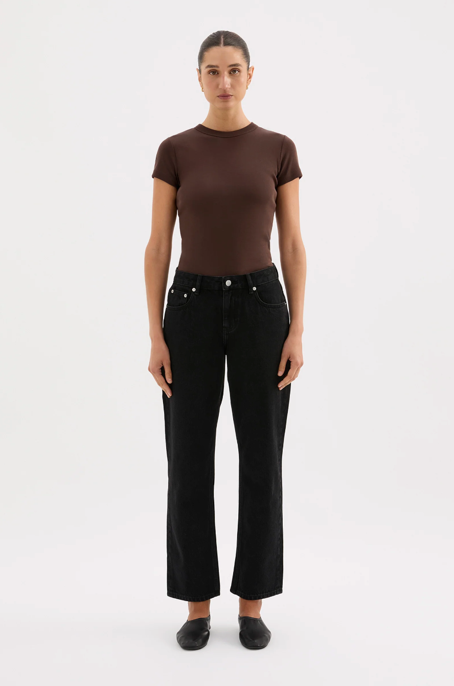 Organic Baby Tee - Chocolate