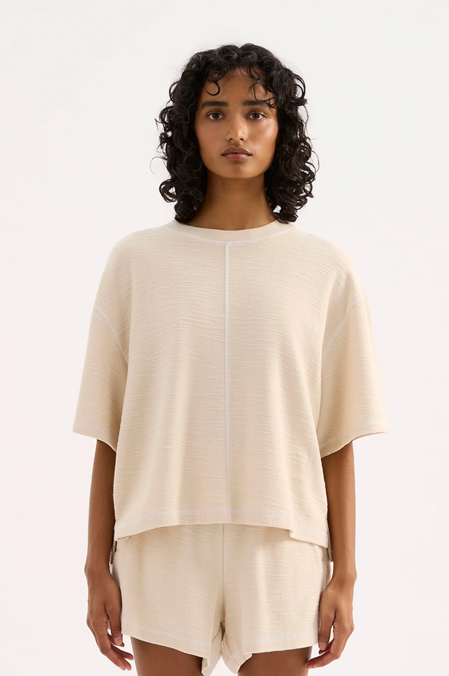 Sutton Tee - Cream