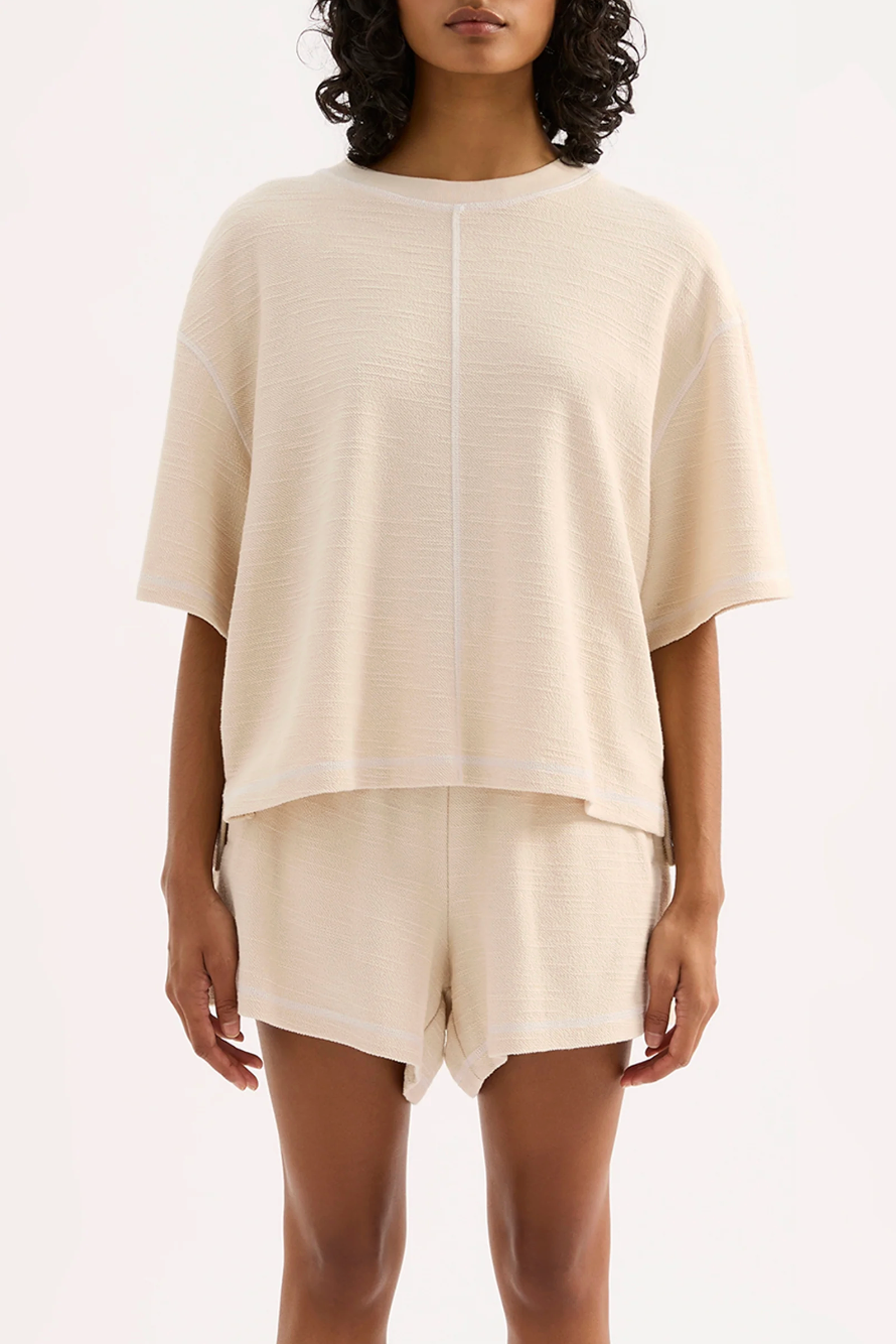 Sutton Tee - Cream