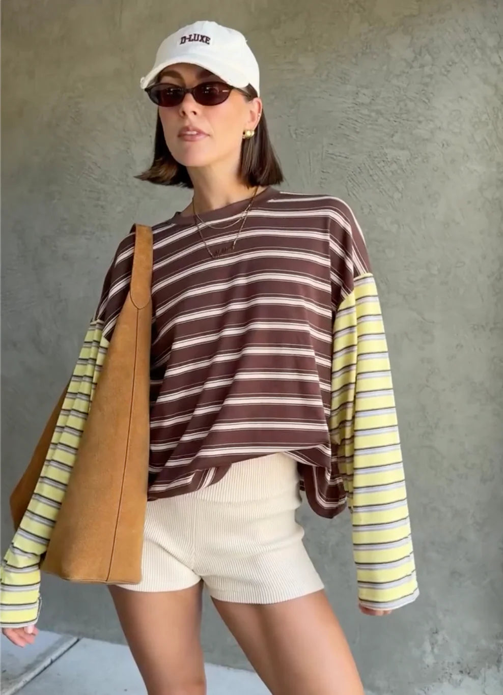 Women's Kennedy Stripe Long Sleeve Tee