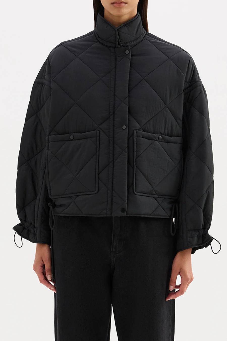 Sloane Puffer Jacket - Black