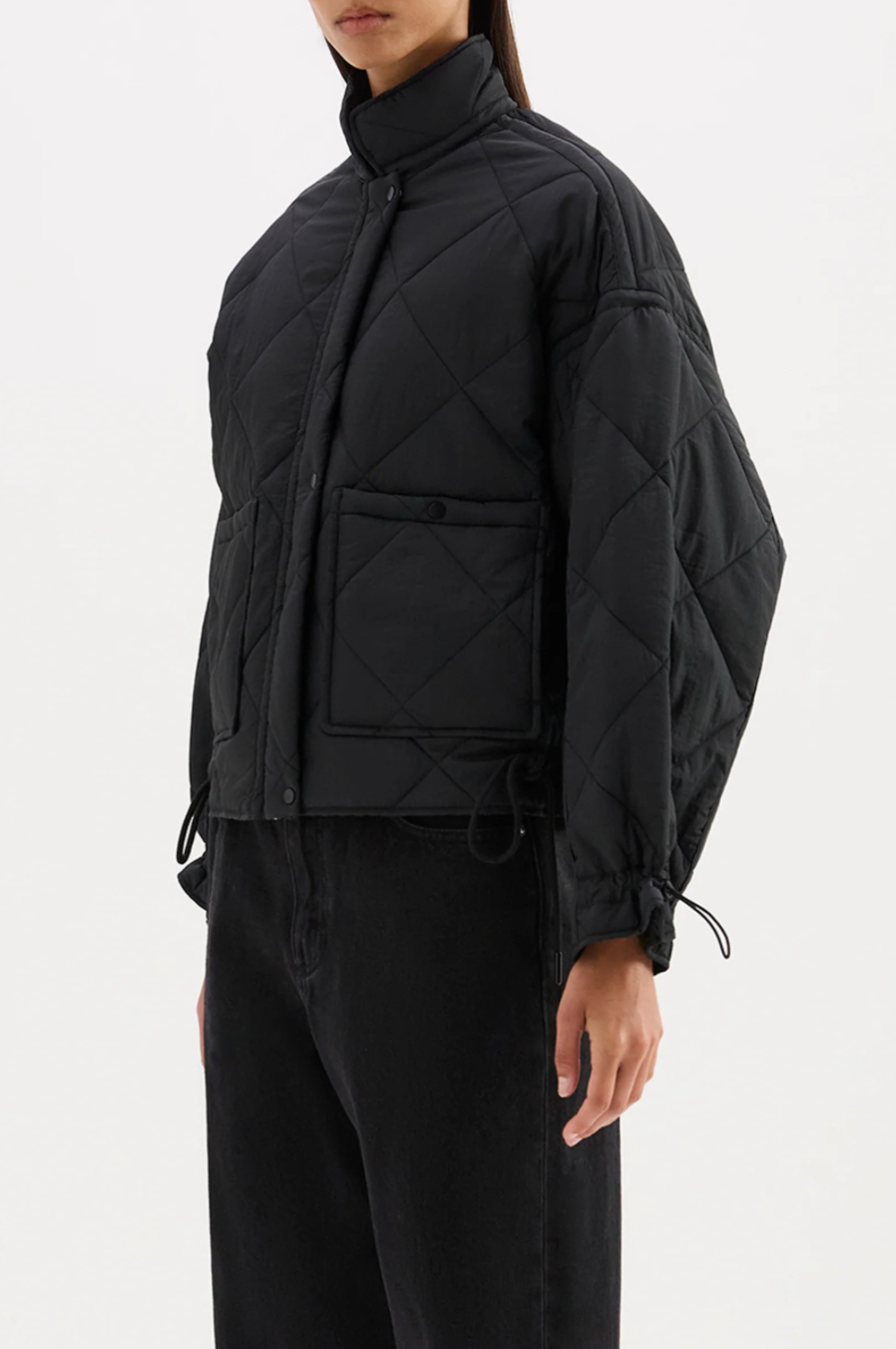 Sloane Puffer Jacket - Black