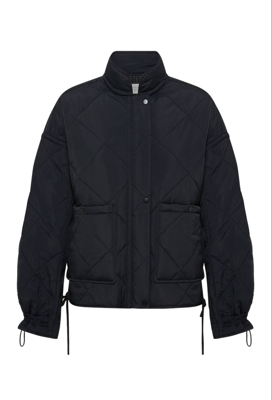 Sloane Puffer Jacket - Black