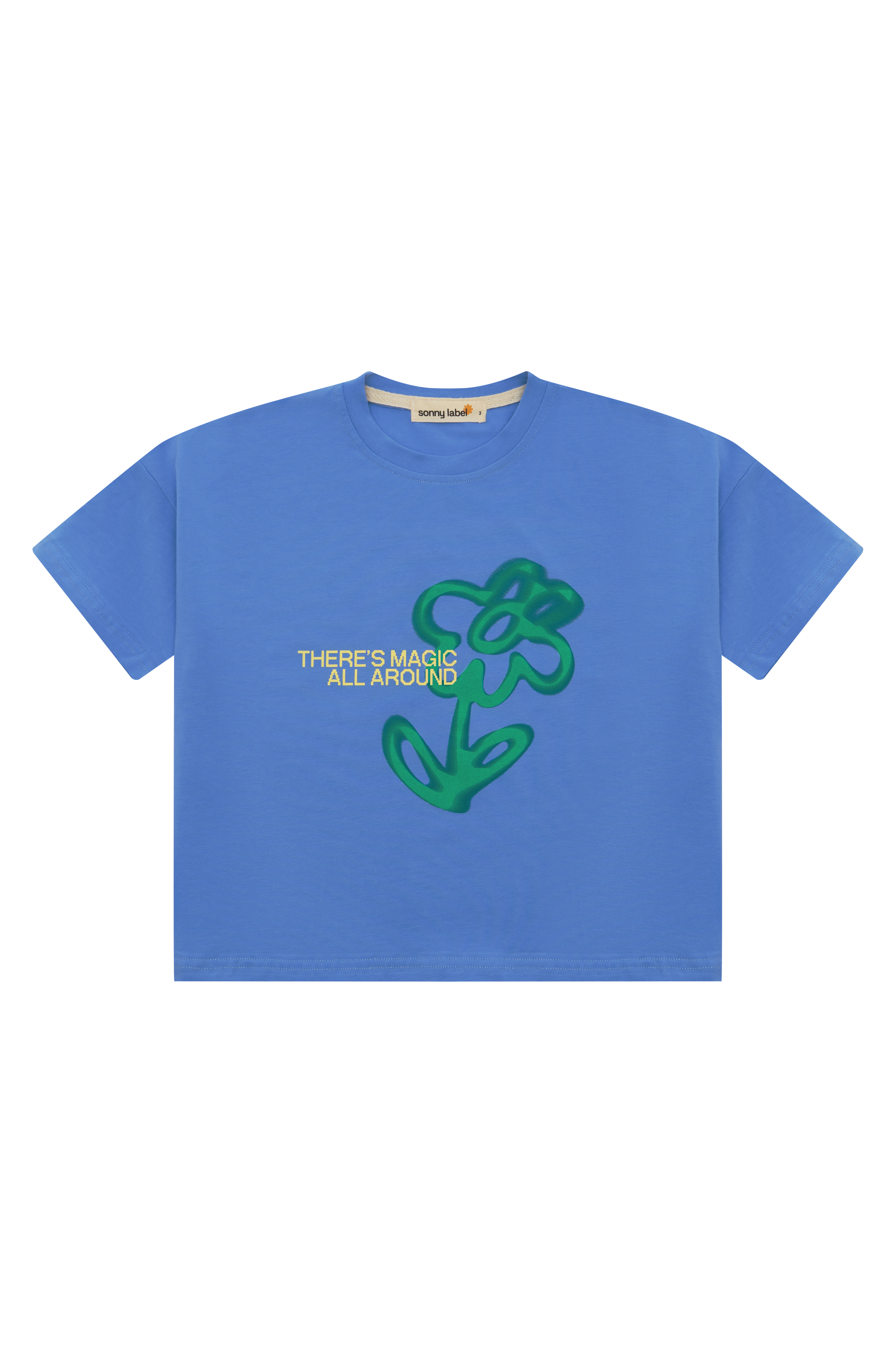 Fleur Tee - Blue Jay