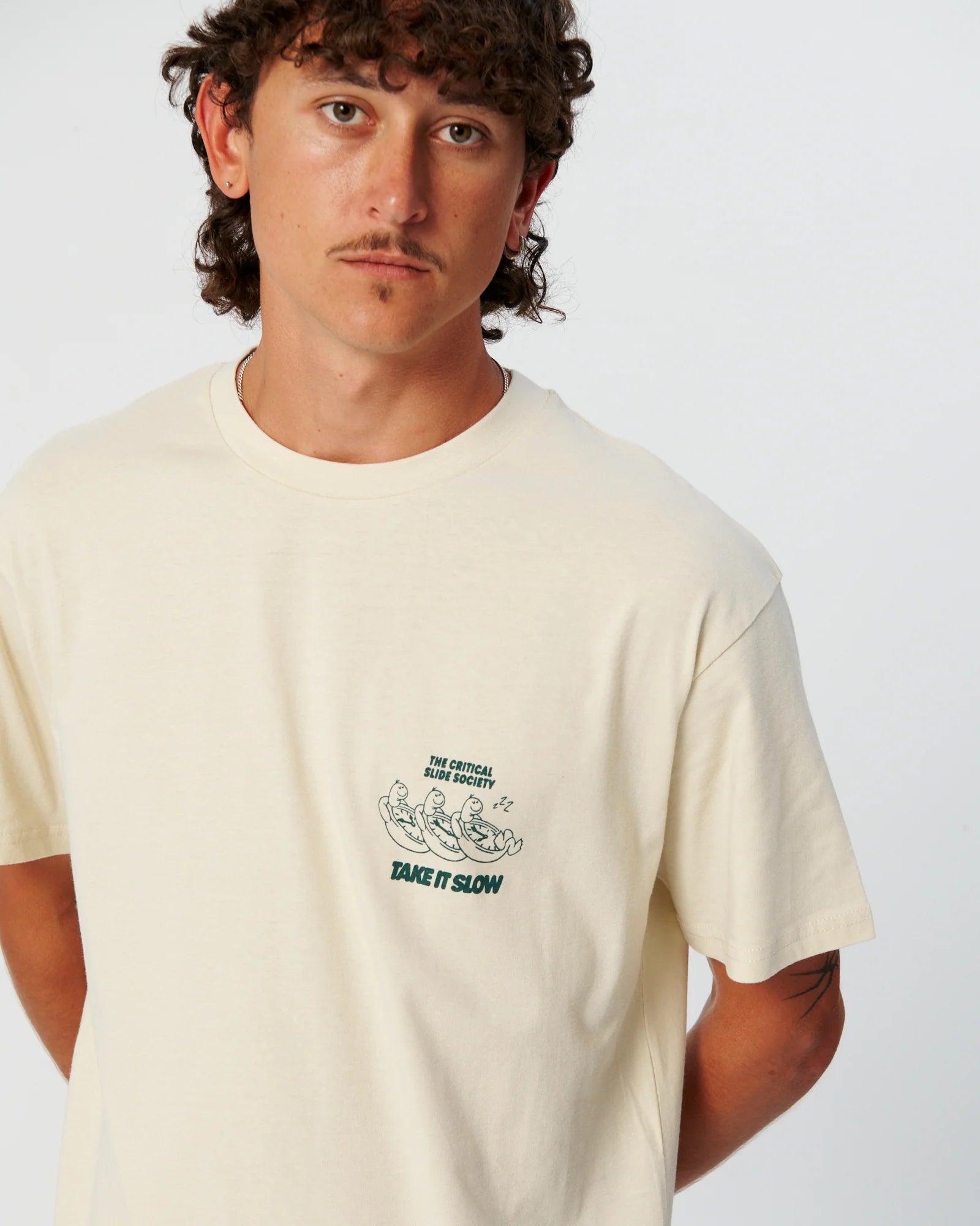 Slow Tee - Ecru