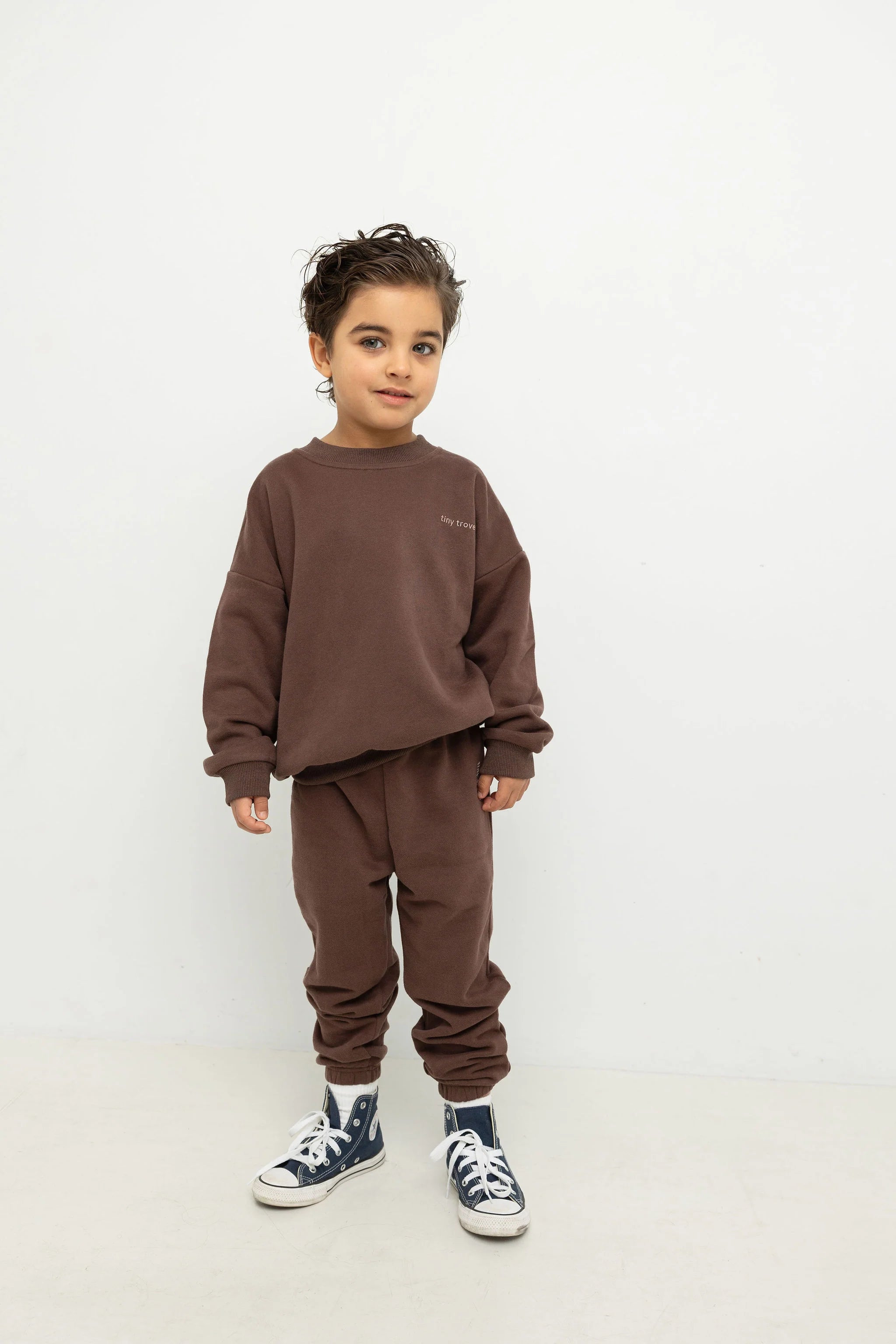 Woodie 3D Logo Tracksuits - Cocoa